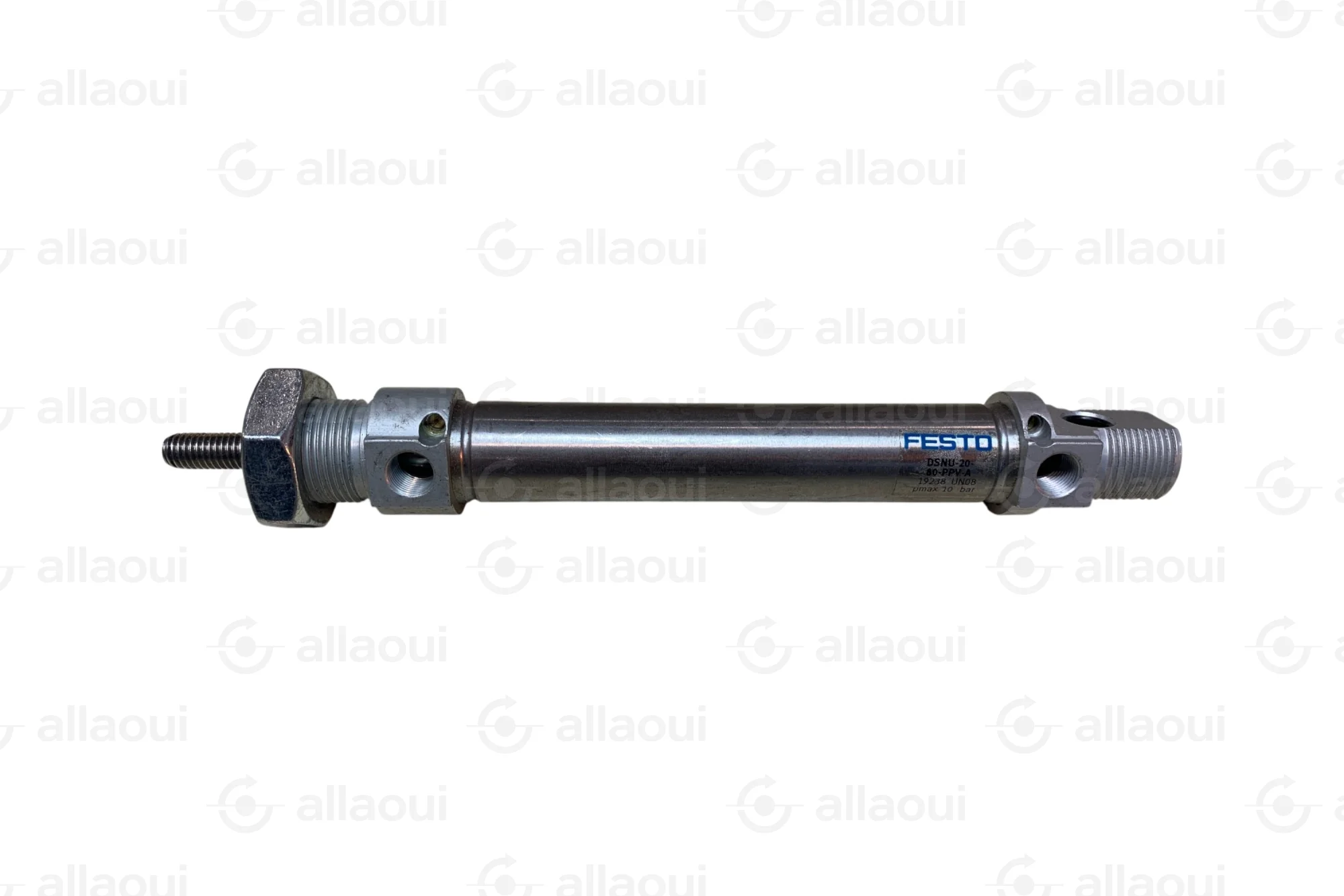 Festo Pneumatic Cylinder DSNU-20-80-PPV-A Double Acting 19238 Festo Pneumatic Cylinder DSNU-20-80-PPV-A Double Acting 19238