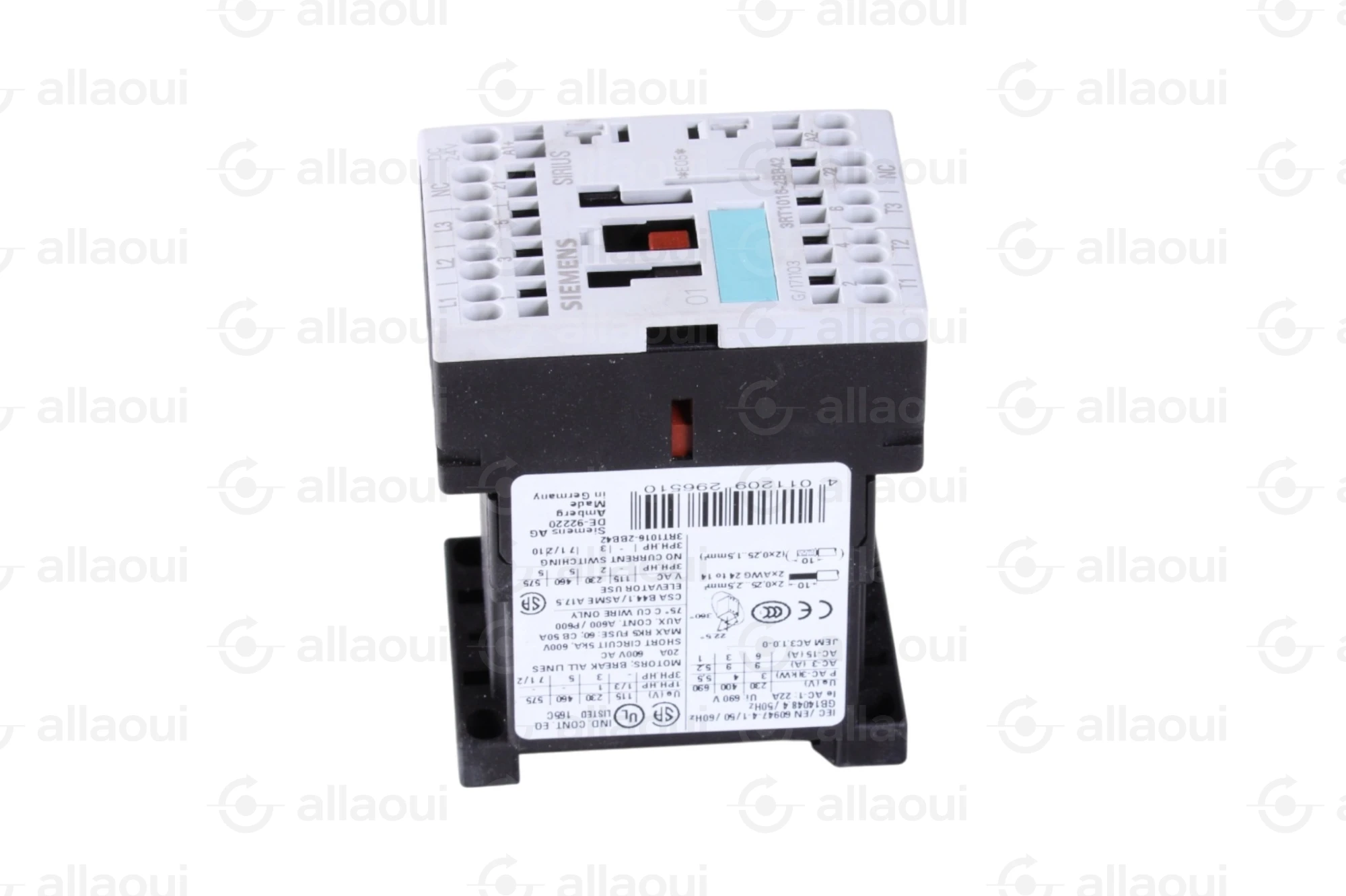 Siemens Contactor 3RT1016-2BB42 Siemens Contactor 3RT1016-2BB42