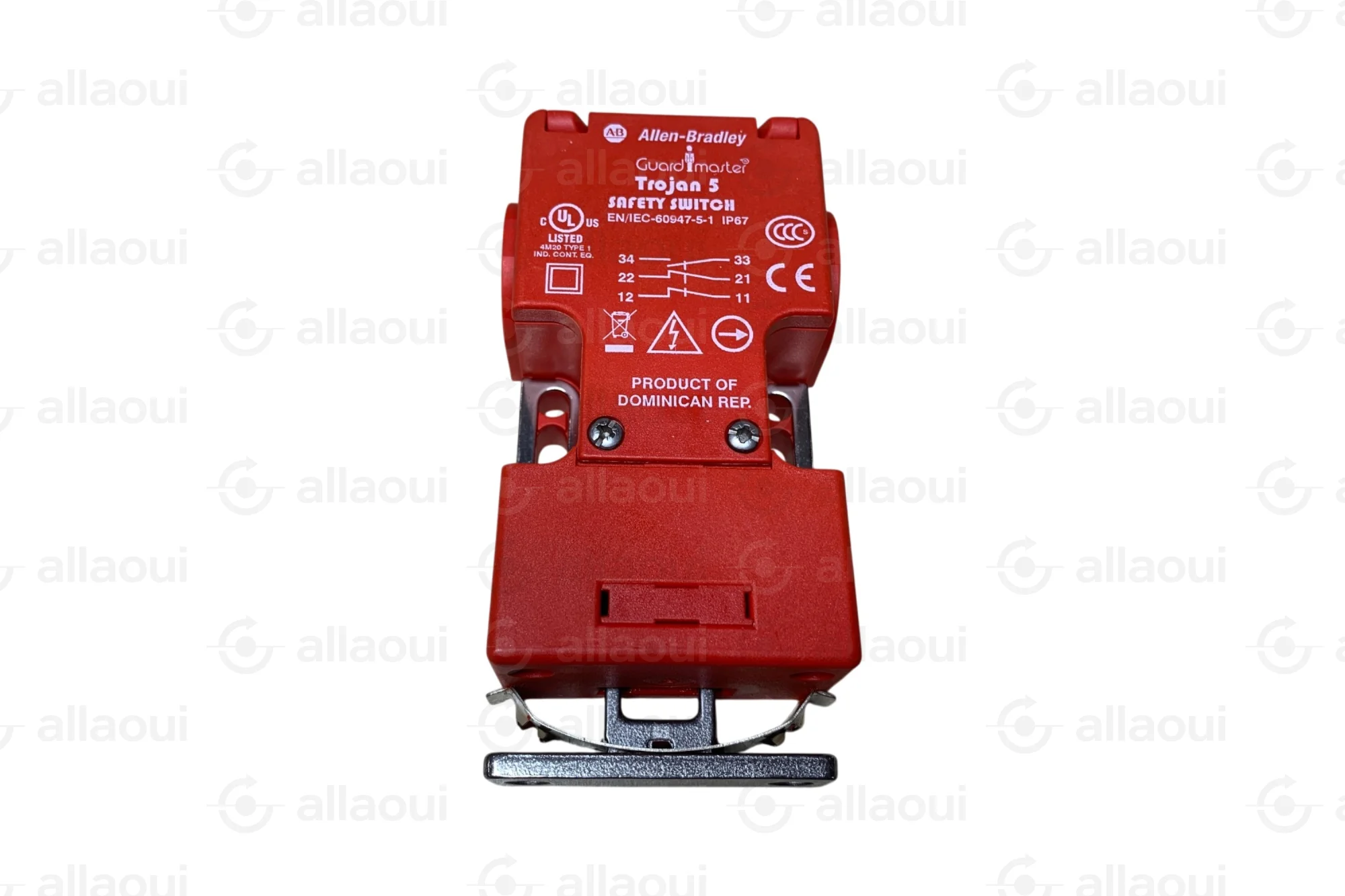 Allen-Bradley Signaling Light Hood Black 24V 855B-GMS24R5 Allen-Bradley Signaling Light Hood Black 24V 855B-GMS24R5