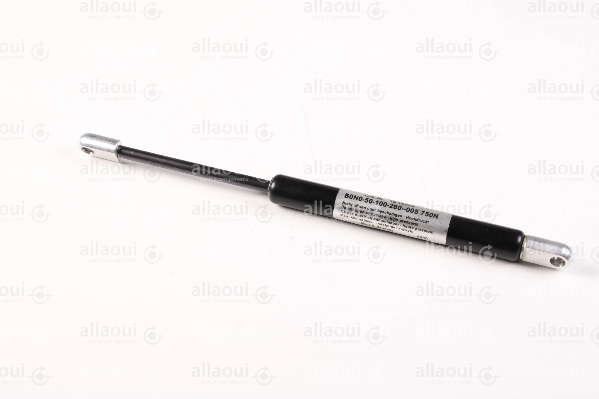 A/S H. Sindby & Co Gas Spring B0N0-50-100-260--005 750N A/S H. Sindby & Co Gas Spring B0N0-50-100-260--005 750N