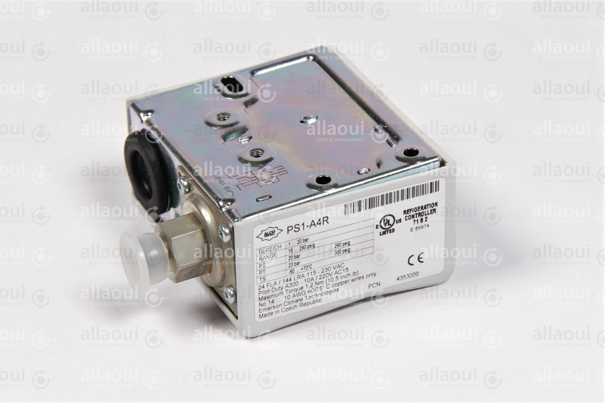 Emerson Pressure Switch PS1-A4R Emerson Pressure Switch PS1-A4R