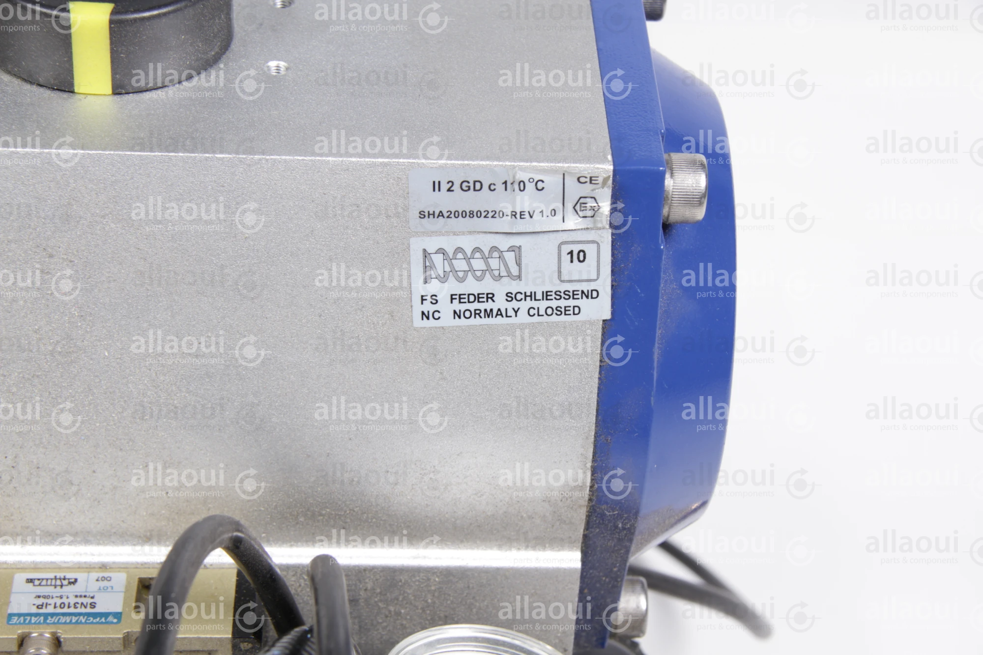 Landefeld Pneumat. Drehantrieb Gr. 50 PDE 050-F50 Landefeld Pneumat. Drehantrieb Gr. 50 PDE 050-F50