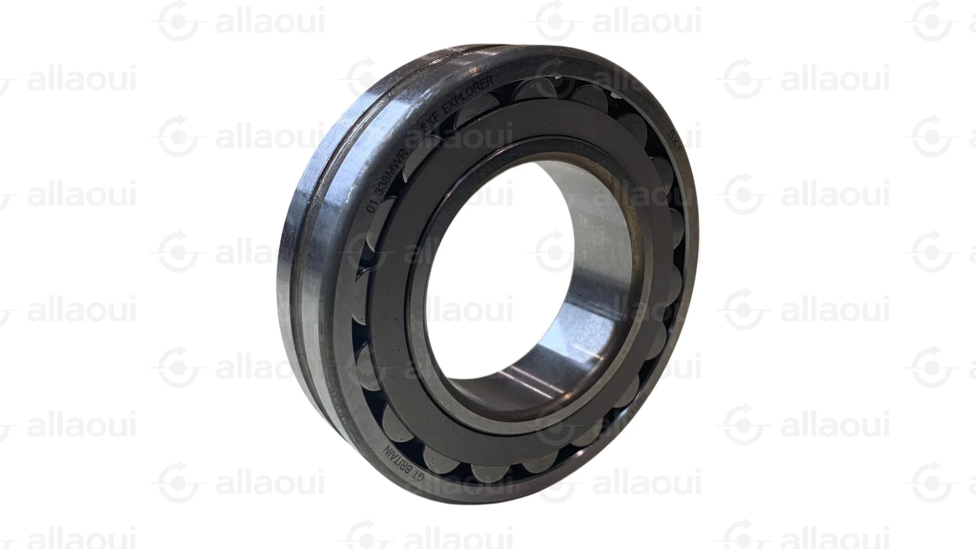 SKF Spherical Roller Bearing 55mm Bore x 100mm OD x 25mm Width 22211E SKF Spherical Roller Bearing 55mm Bore x 100mm OD x 25mm Width 22211E