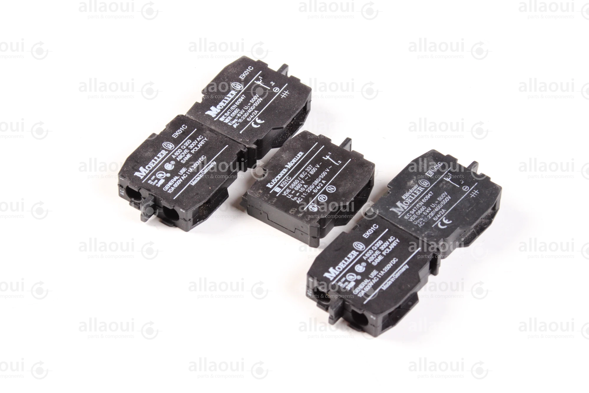 Moeller Contact element 10A 600V AC/1A 250V DC NC (5Pieces) IEC947/EN60947 5 stück Moeller Contact element 10A 600V AC/1A 250V DC NC (5Pieces) IEC947/EN60947 5 stück