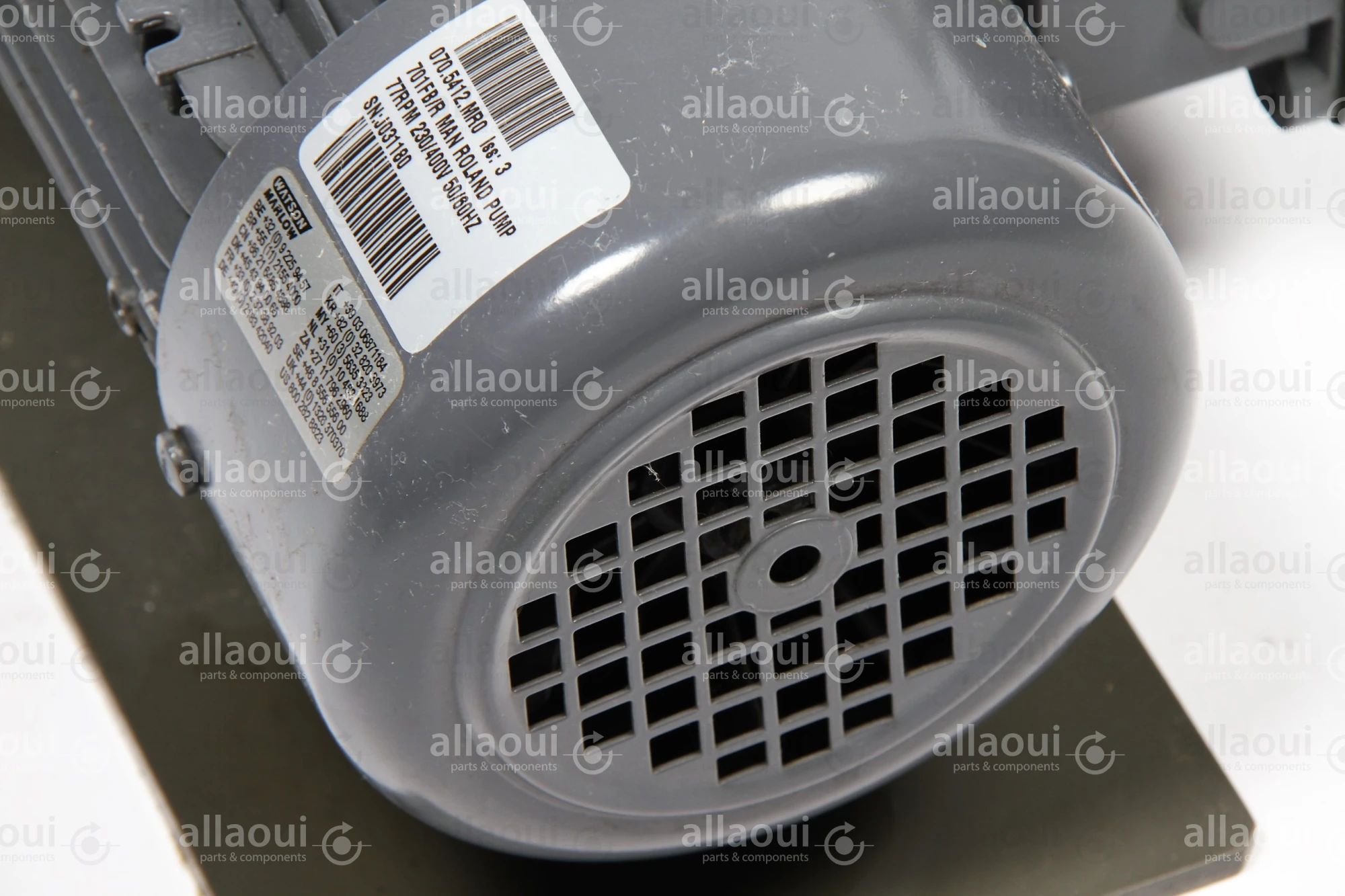 Manroland Coating Pump 80.94Z13-0718 Manroland Coating Pump 80.94Z13-0718
