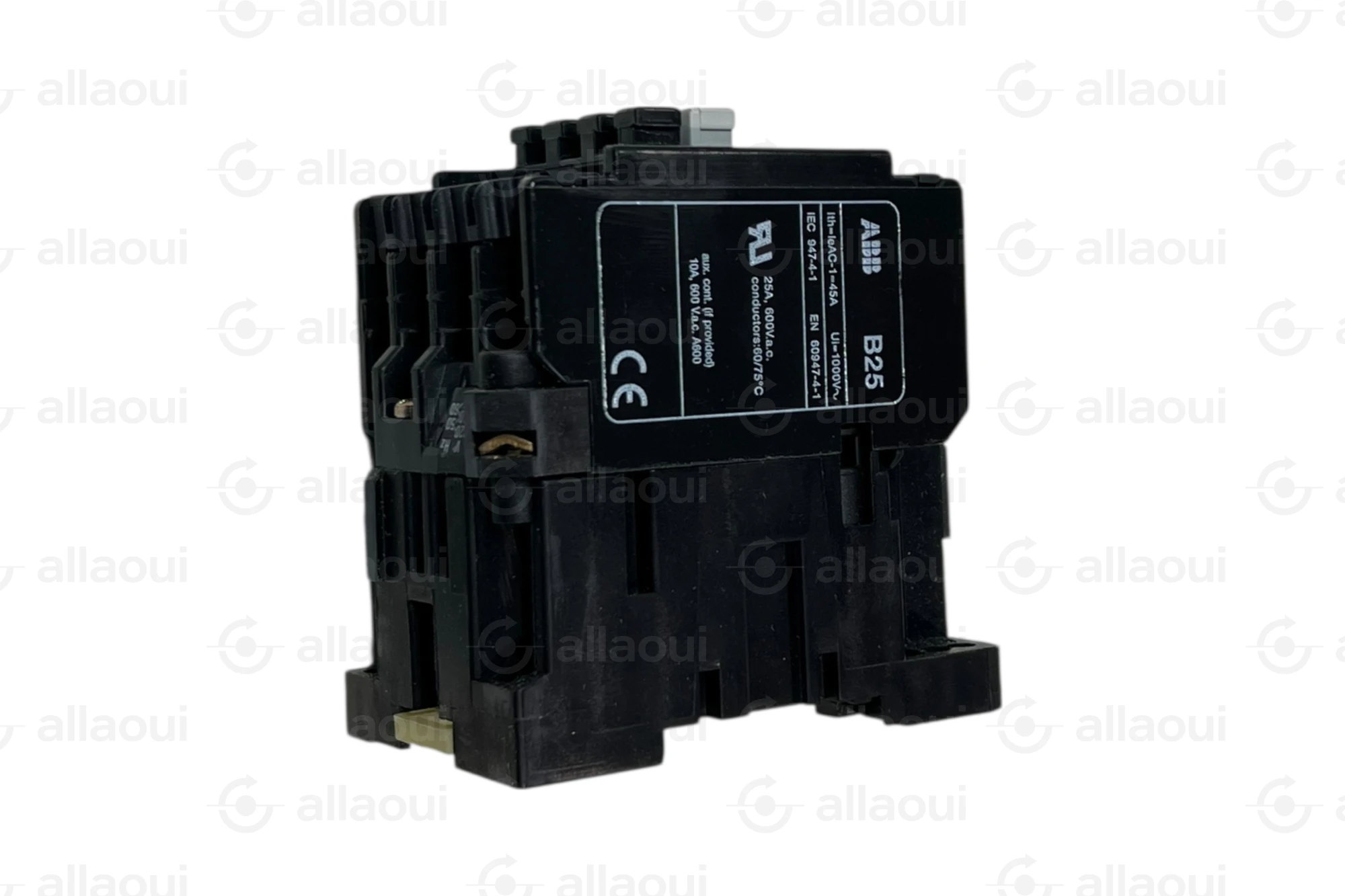 ABB Contactor 25A 600VAC Coil 120V B25-22-00