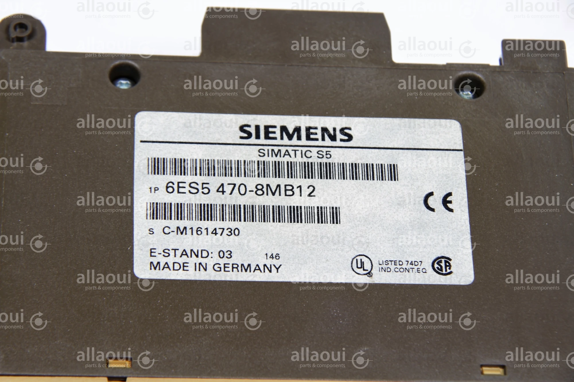 Siemens Analog Output 6ES5 470-8MB12 E-Stand:03 Siemens Analog Output 6ES5 470-8MB12 E-Stand:03