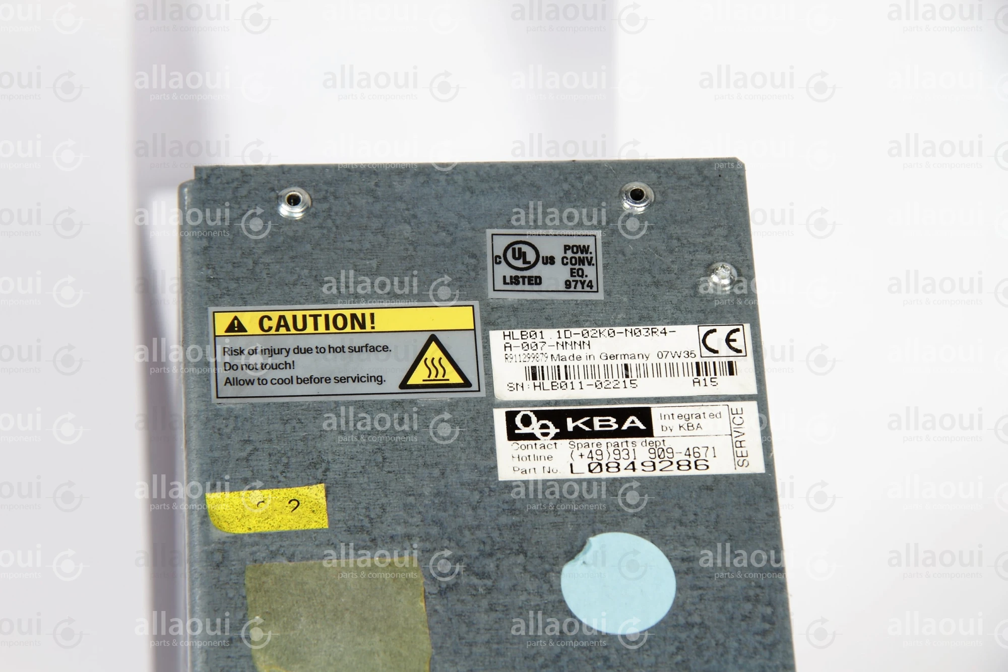 Bosch Rexroth IndraDrive HLB01.1D-02K0-N03R4-A-007-NNNN Bosch Rexroth IndraDrive HLB01.1D-02K0-N03R4-A-007-NNNN