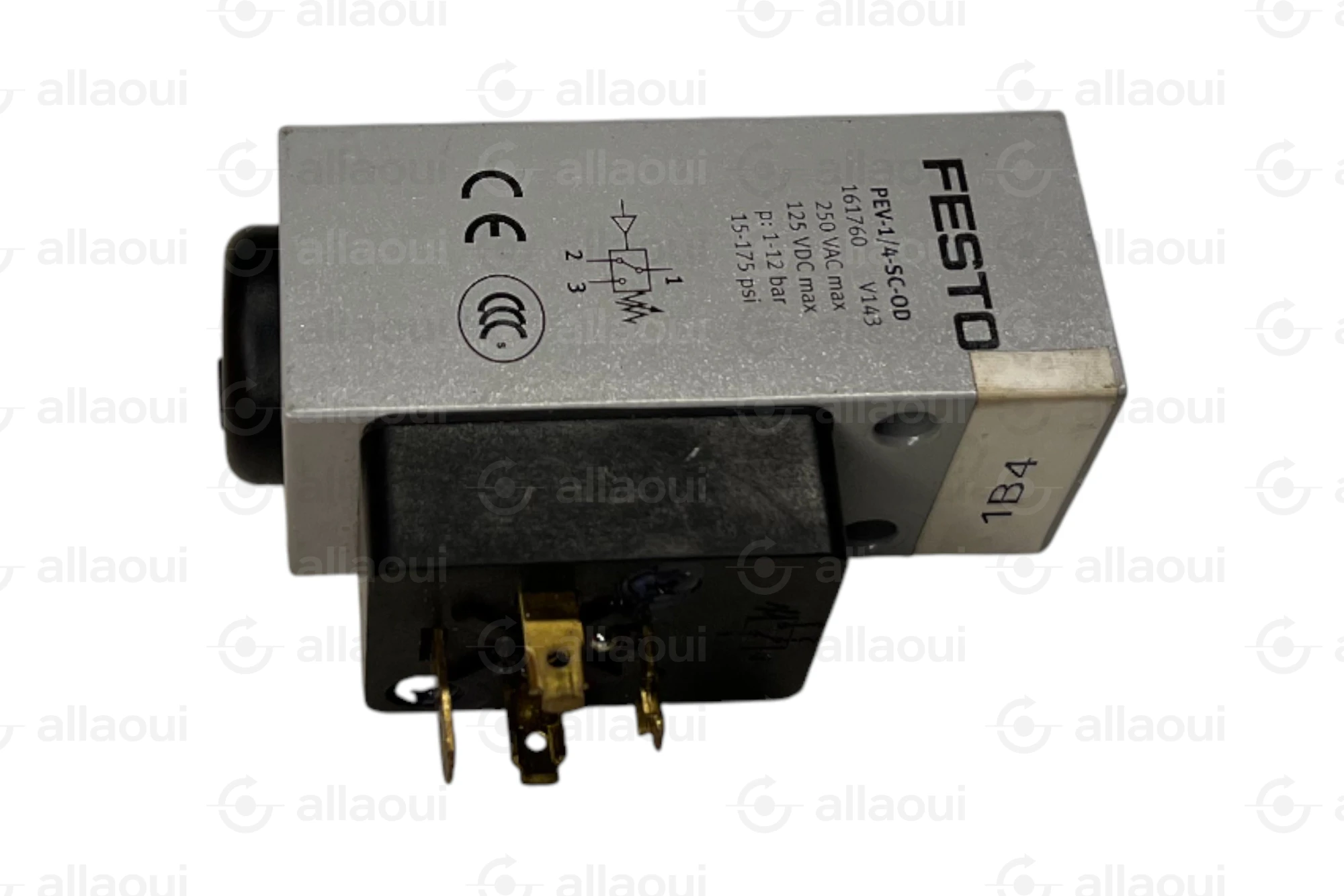 Festo Pressure Switch G 1/4 1bar to 12 bar PEV-1/4-SC-OD