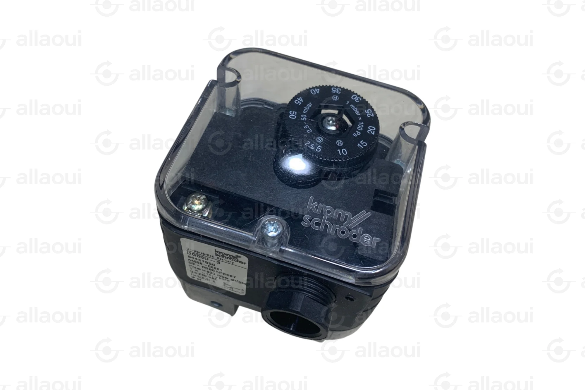 Kromschröder Gas Pressure Switch DG6U-3 0.5-6.5 mbar 250 VAC 5A DG6U-3 Kromschröder Gas Pressure Switch DG6U-3 0.5-6.5 mbar 250 VAC 5A DG6U-3