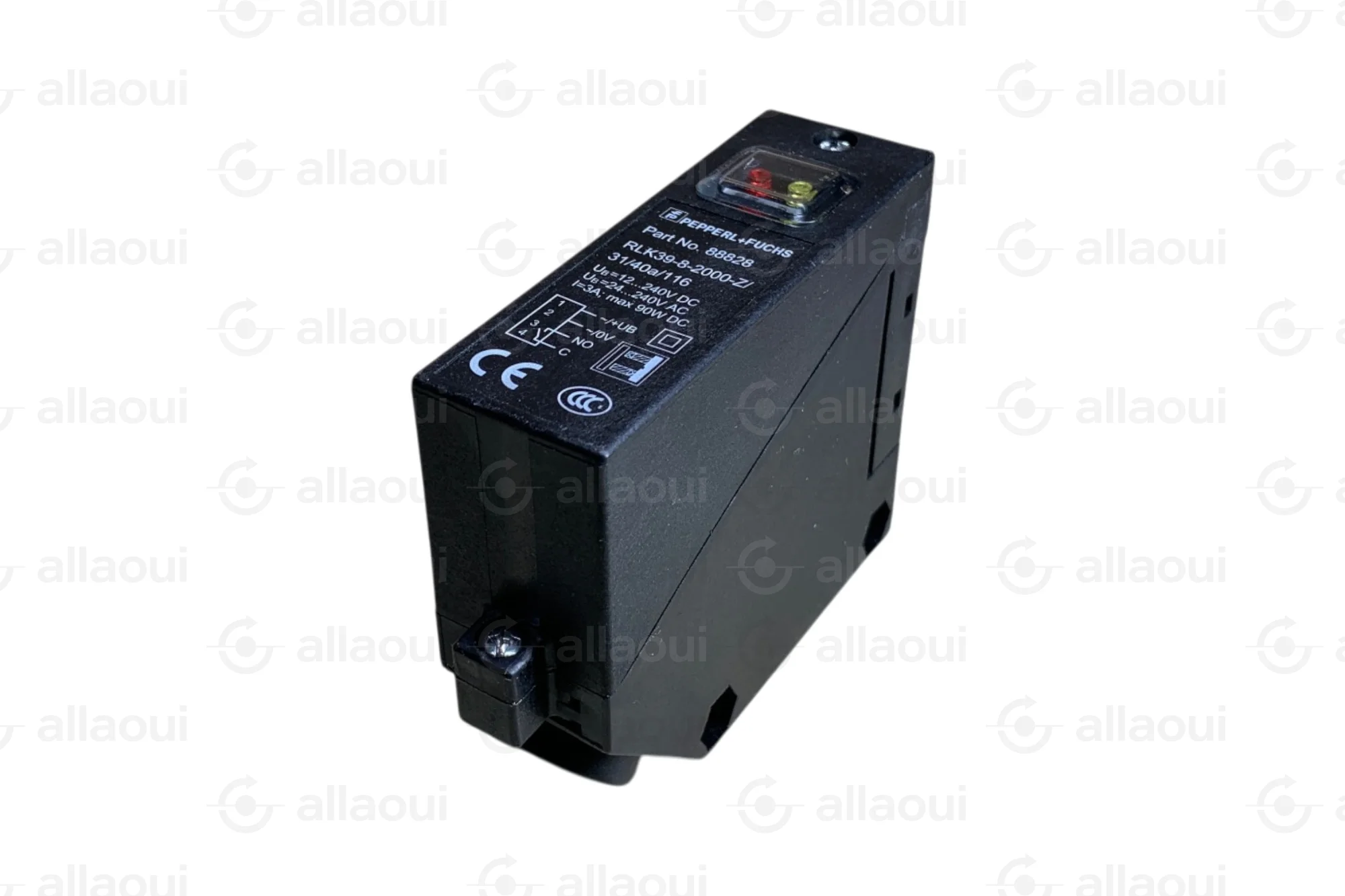 PEPPERL+FUCHS Reflection Light Sensor 0-2000 mm Range 3A Relay Output IP54 RLK39-8-2000-Z/31/40a/116 PEPPERL+FUCHS Reflection Light Sensor 0-2000 mm Range 3A Relay Output IP54 RLK39-8-2000-Z/31/40a/116