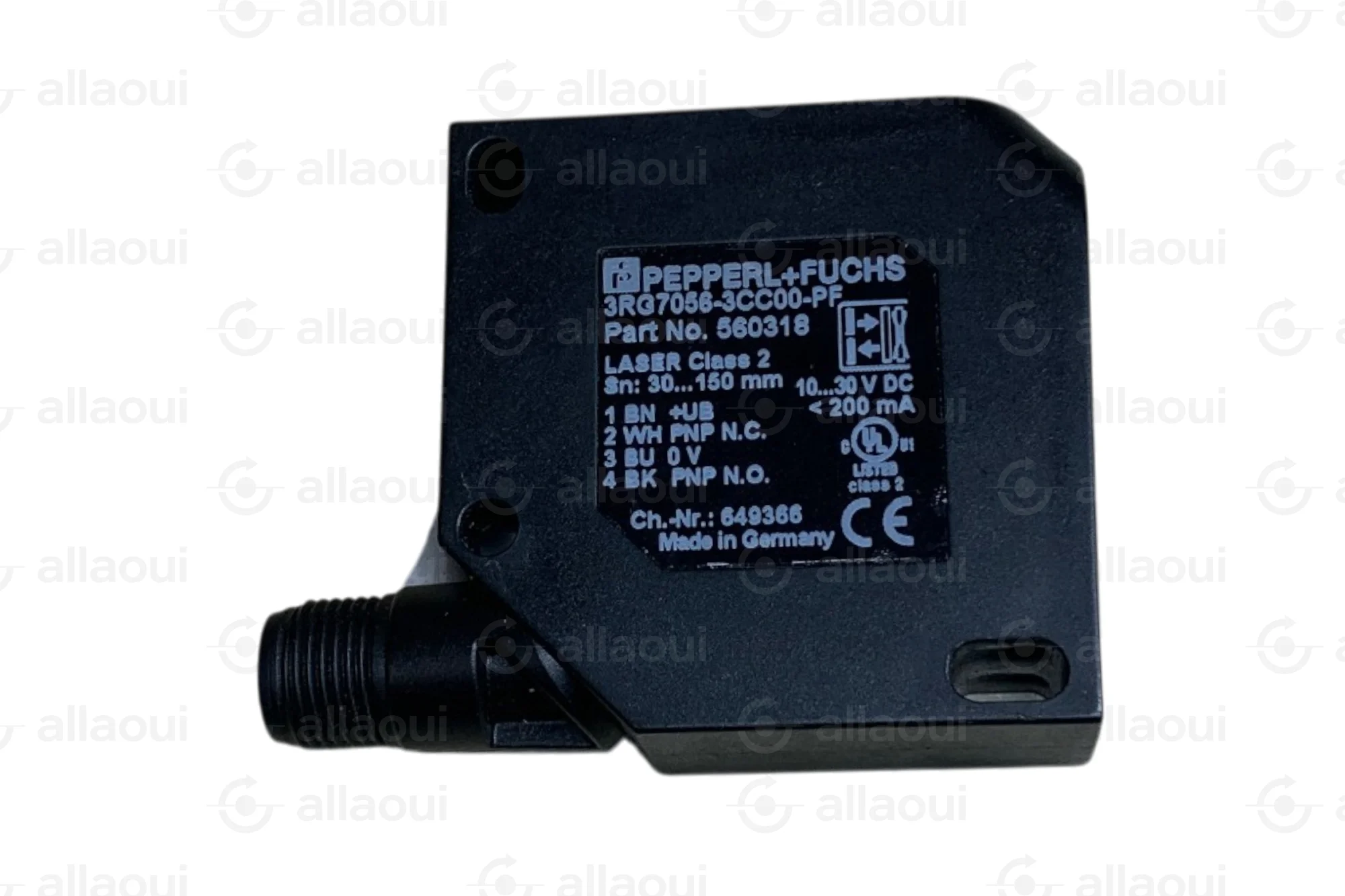 PEPPERL+FUCHS Pepperl+Fuchs Background Suppression Sensor 3RG7056-3CC00-PF 3RG7056-3CC00-PF