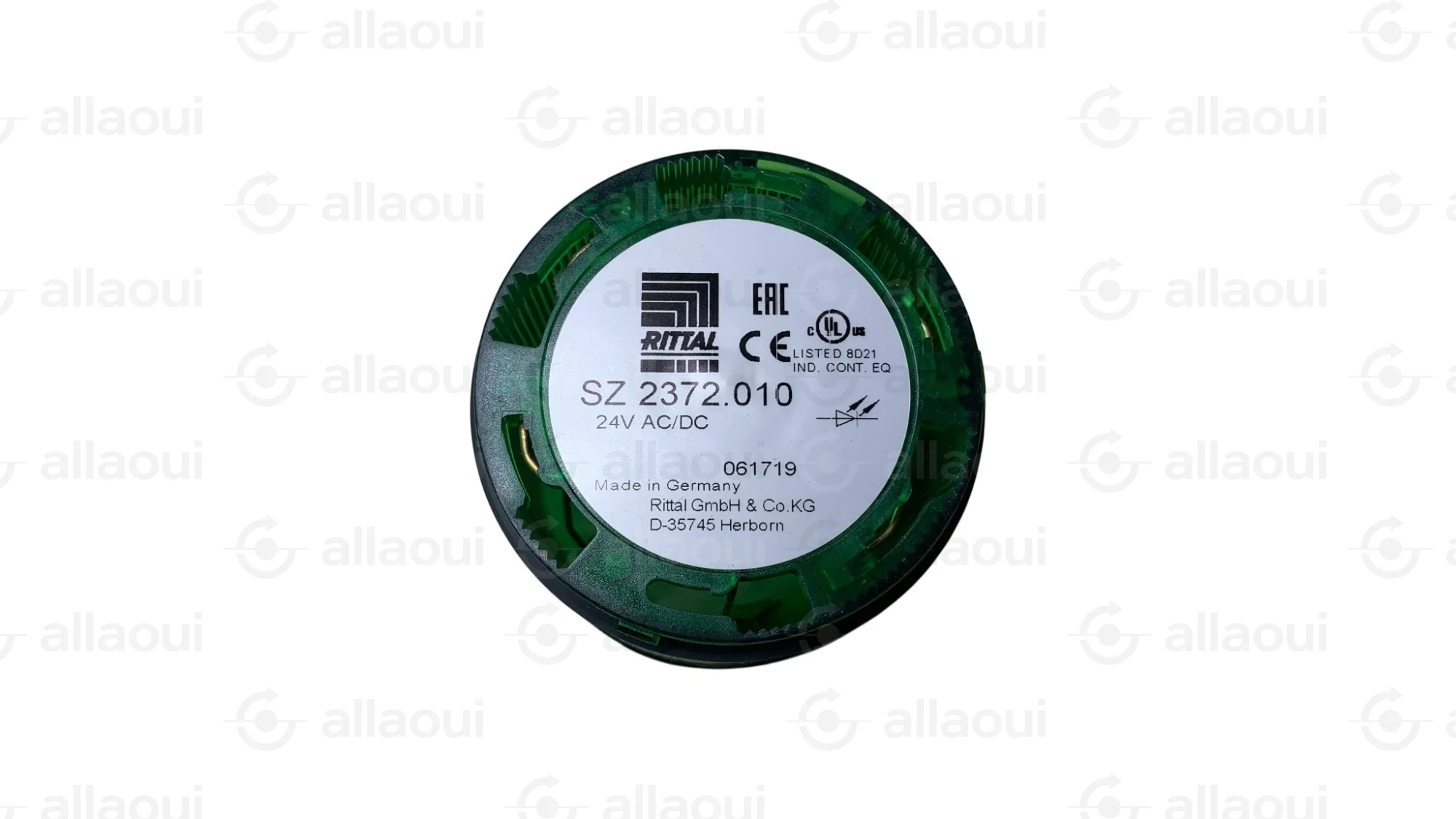 Rittal LED Steady Light Element for Signal Tower Green 24V AC/DC 2372010