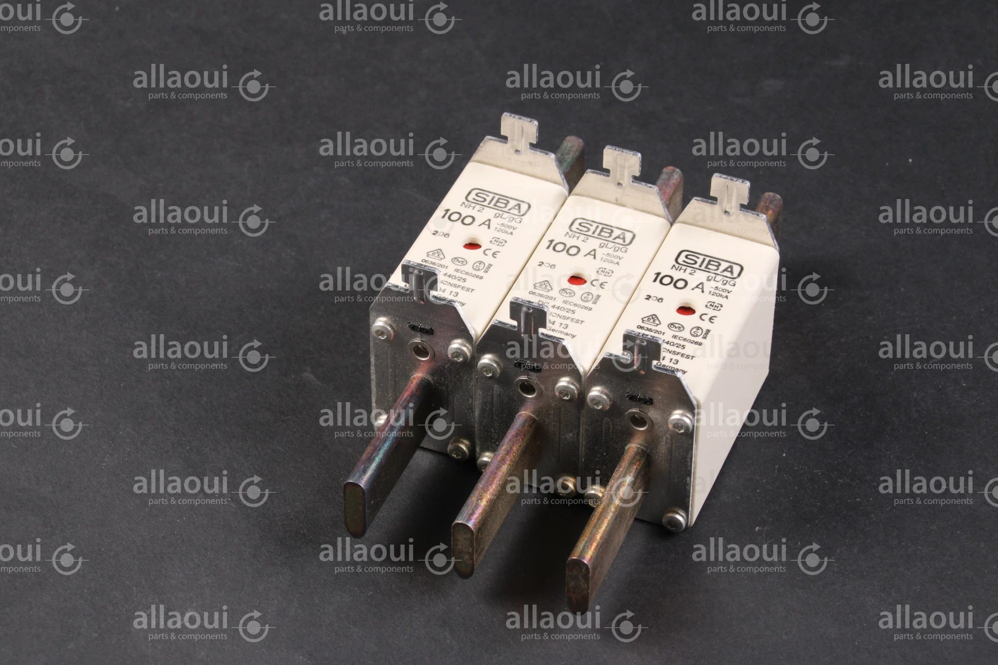 Siba NH2 Fuse Link (3 Pcs Pack) 2000413.100 Siba NH2 Fuse Link (3 Pcs Pack) 2000413.100