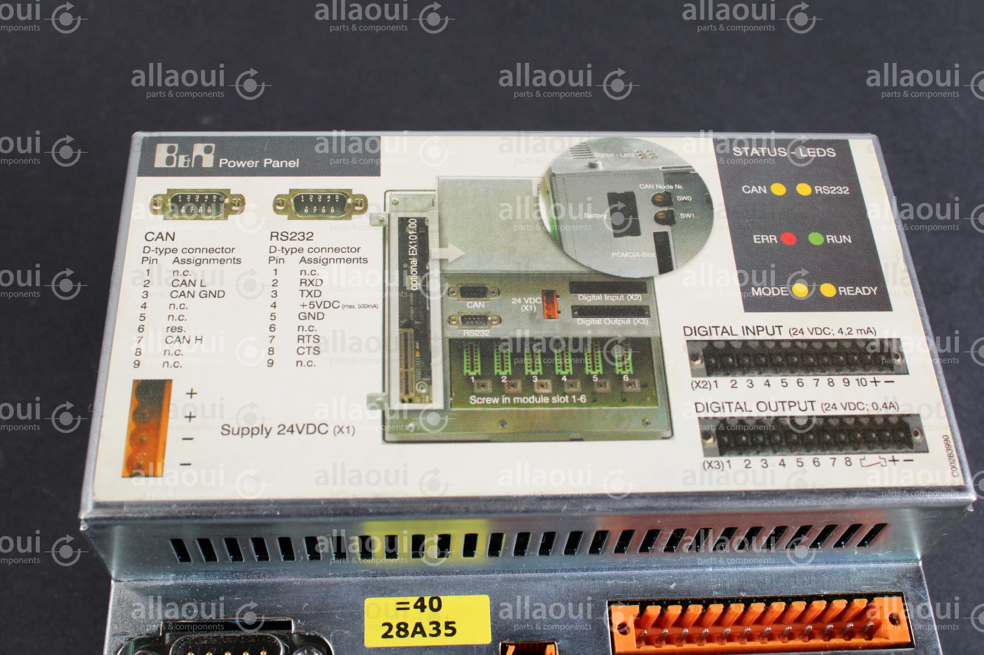 B&R Industrial Automation Power Panel 4P0420.00-490 B&R Industrial Automation Power Panel 4P0420.00-490