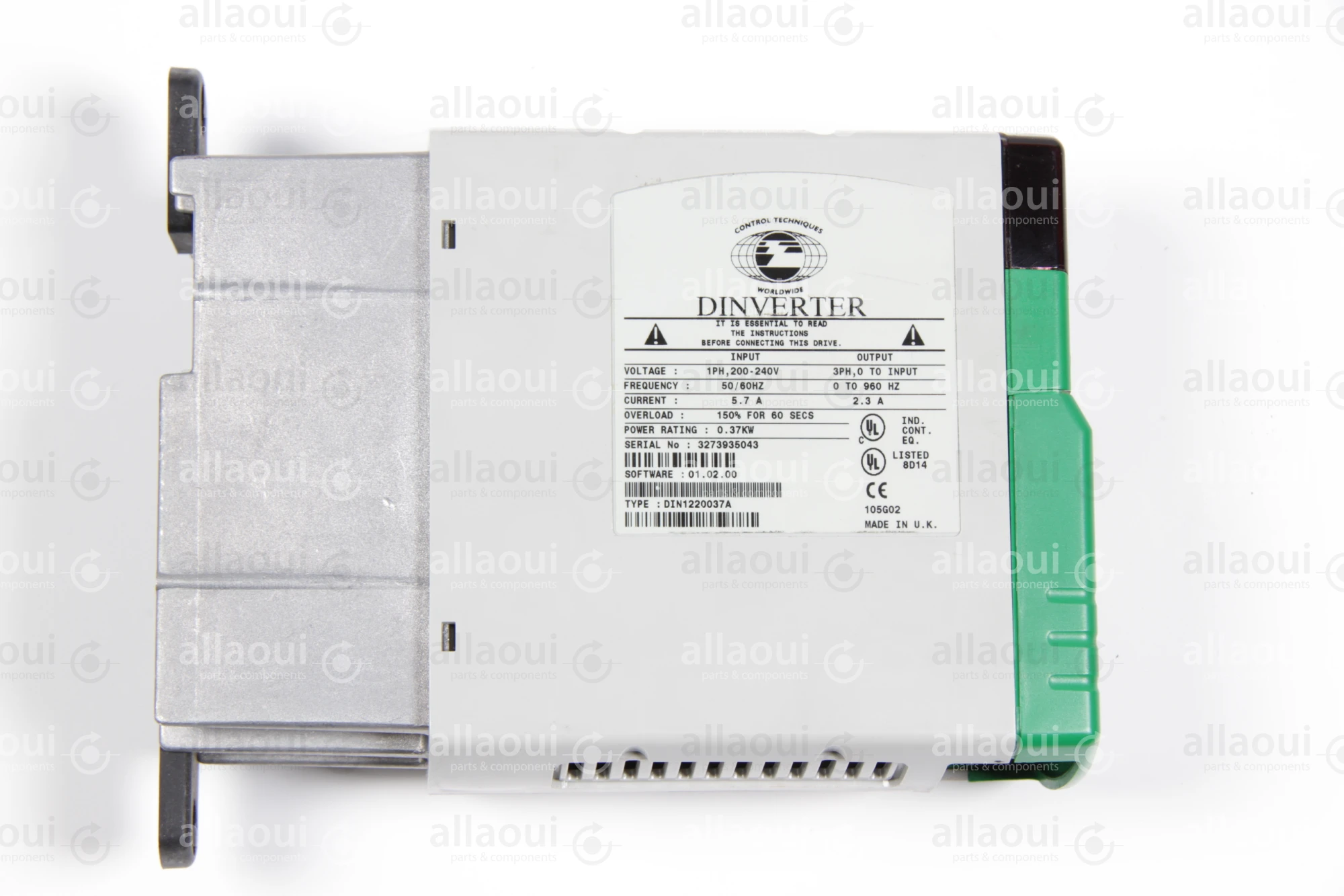 Control Techniques Frequency Converter Dinverter 0222-0160 Control Techniques Frequency Converter Dinverter 0222-0160