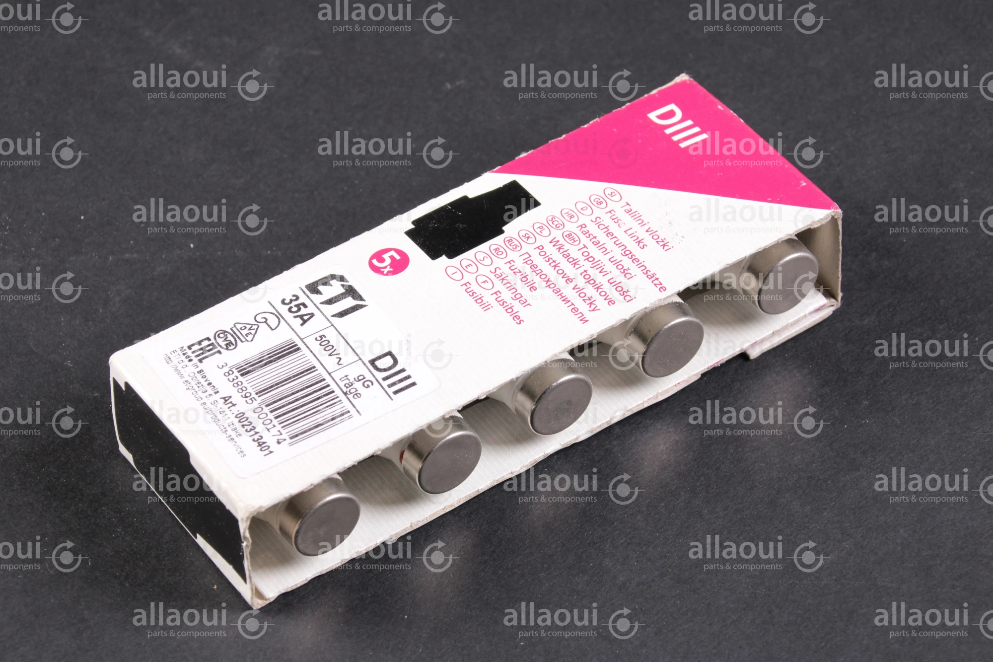 ETI DII-Fuse Links (5 Pieces) 000132042 ETI DII-Fuse Links (5 Pieces) 000132042