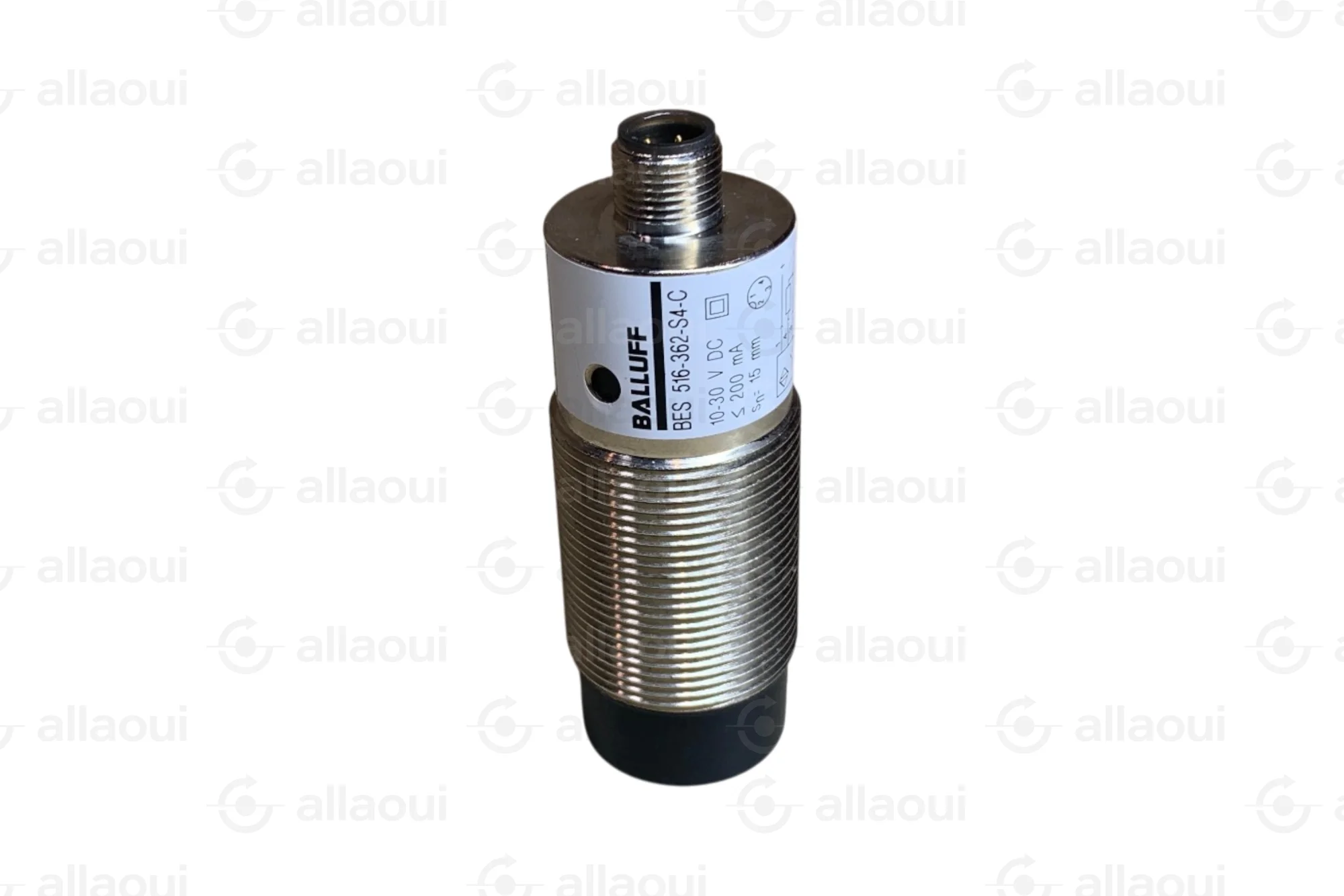 Balluff Inductive Sensor M30x1.5 15mm PNP NO BES 516-362-S4-C Balluff Inductive Sensor M30x1.5 15mm PNP NO BES 516-362-S4-C