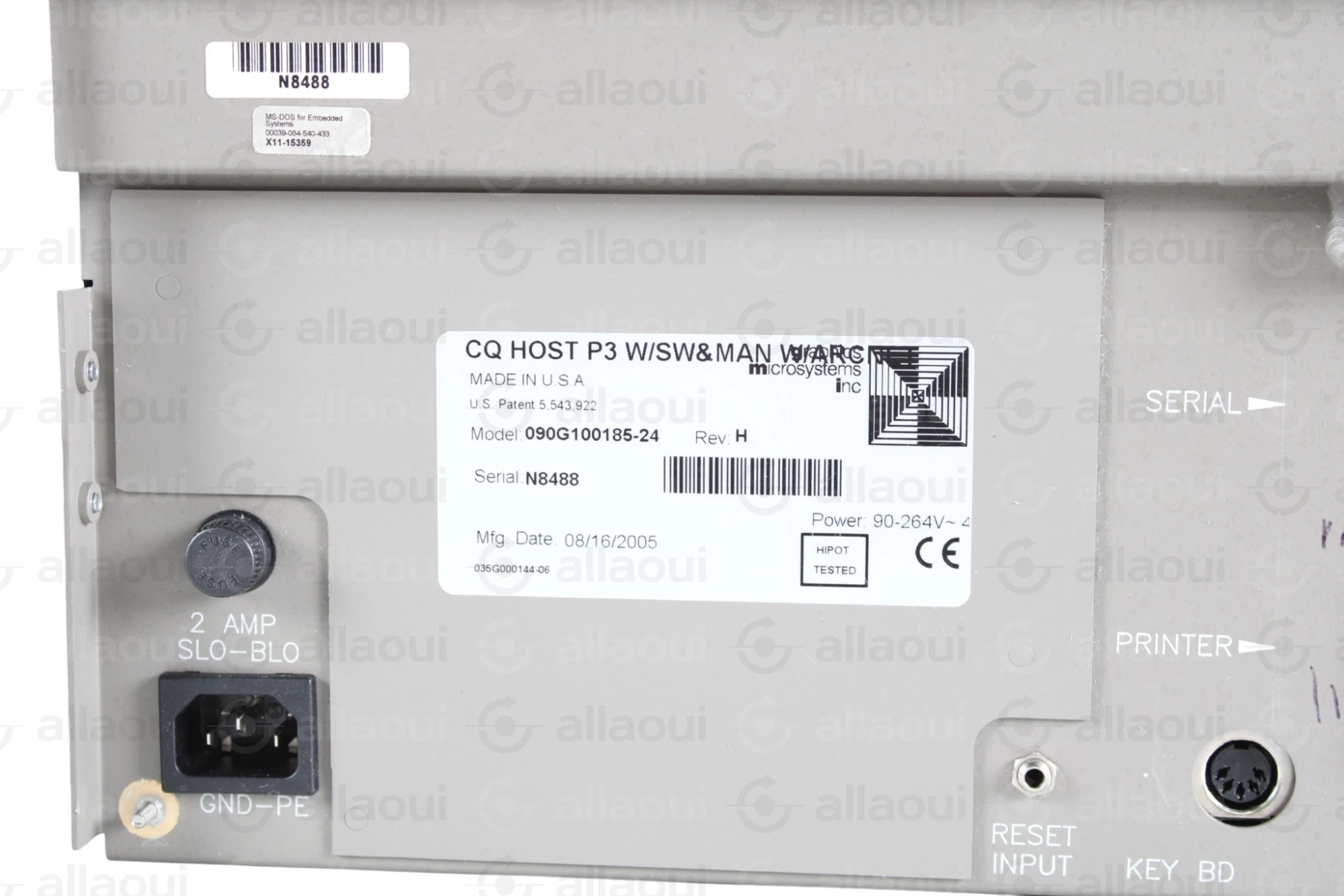 GMI Graphics Microsystems ColorQuick Computer 090G100185-24 GMI Graphics Microsystems ColorQuick Computer 090G100185-24