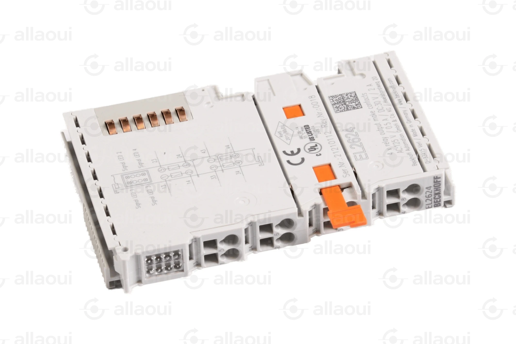 Beckhoff 4-Channel-Relay-Output-Terminal EL2624 Beckhoff 4-Channel-Relay-Output-Terminal EL2624