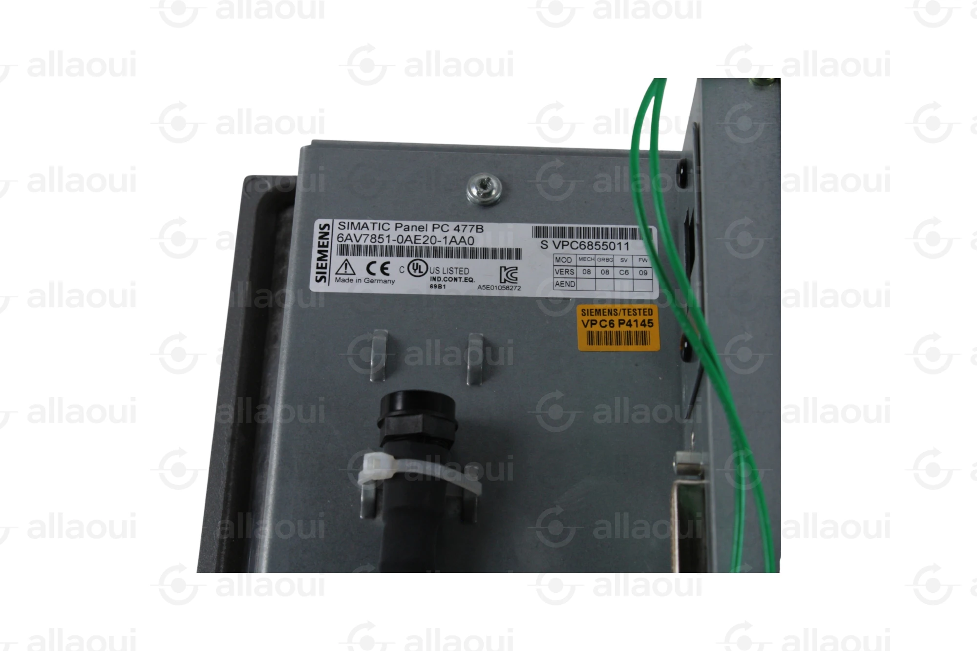 Siemens SIMATIC PANEL PC 477B 12" TOUCH DISPLAY SVPC6855011