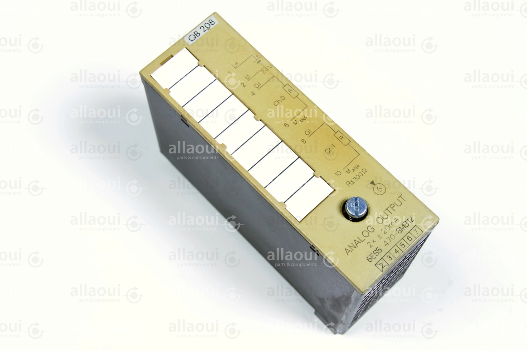 Siemens Analog Output 6ES5 470-8MB12 E-Stand:02 Siemens Analog Output 6ES5 470-8MB12 E-Stand:02