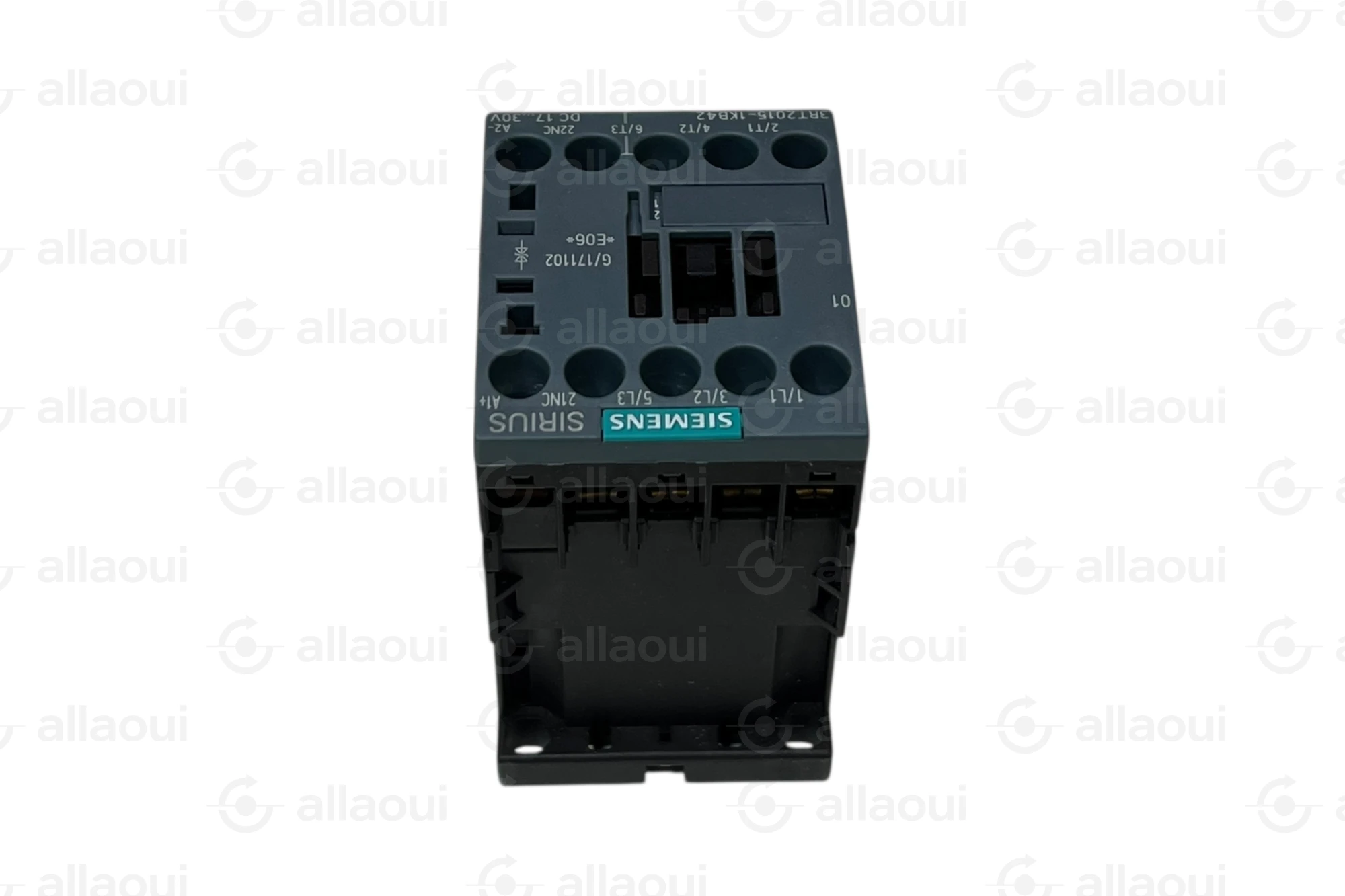 Siemens Contactor 7 A 3 kW 400 V AC 24 V DC 3-Pole 1NC 3RT2015-1KB42