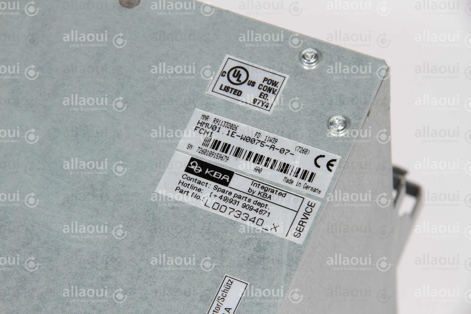 Bosch Rexroth IndraDrive HMV01.1E-W0075-A-07-FCN1 Bosch Rexroth IndraDrive HMV01.1E-W0075-A-07-FCN1