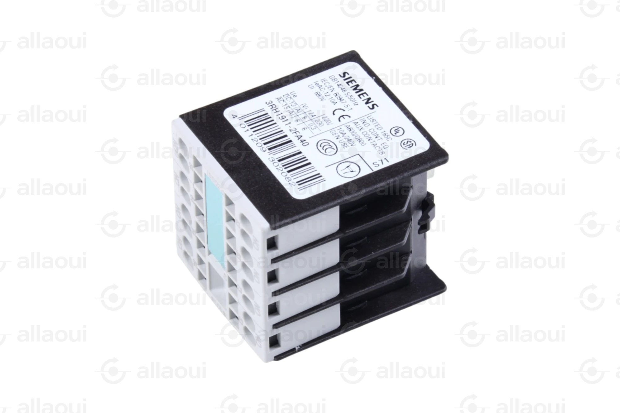 Siemens Auxiliary contact block 3RH1911-2FA40 Siemens Auxiliary contact block 3RH1911-2FA40