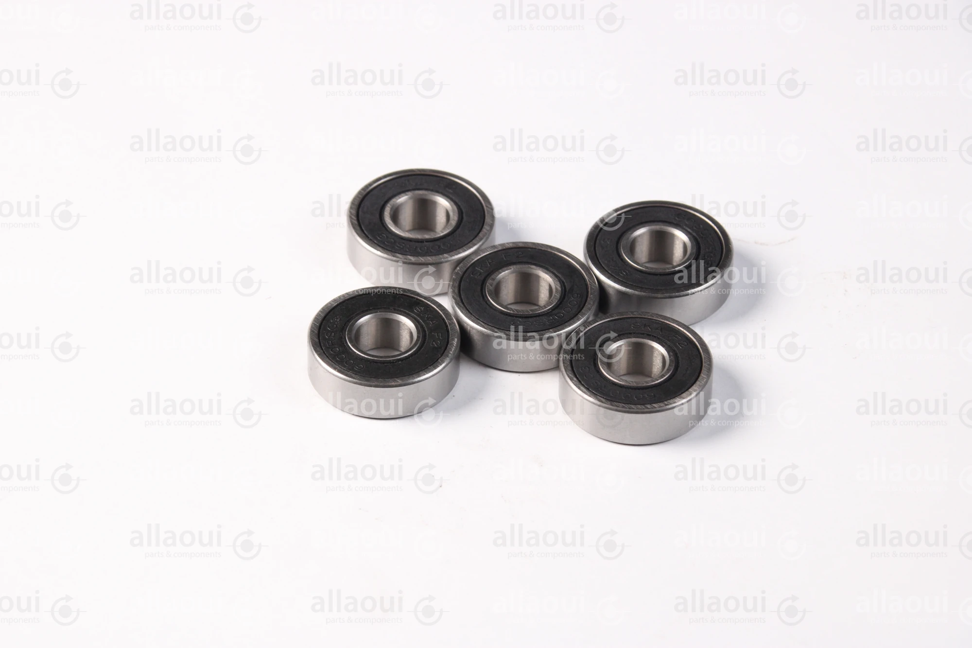 SKF Ball Bearing (5 Pieces) 6000-2RS-C3 SKF Ball Bearing (5 Pieces) 6000-2RS-C3