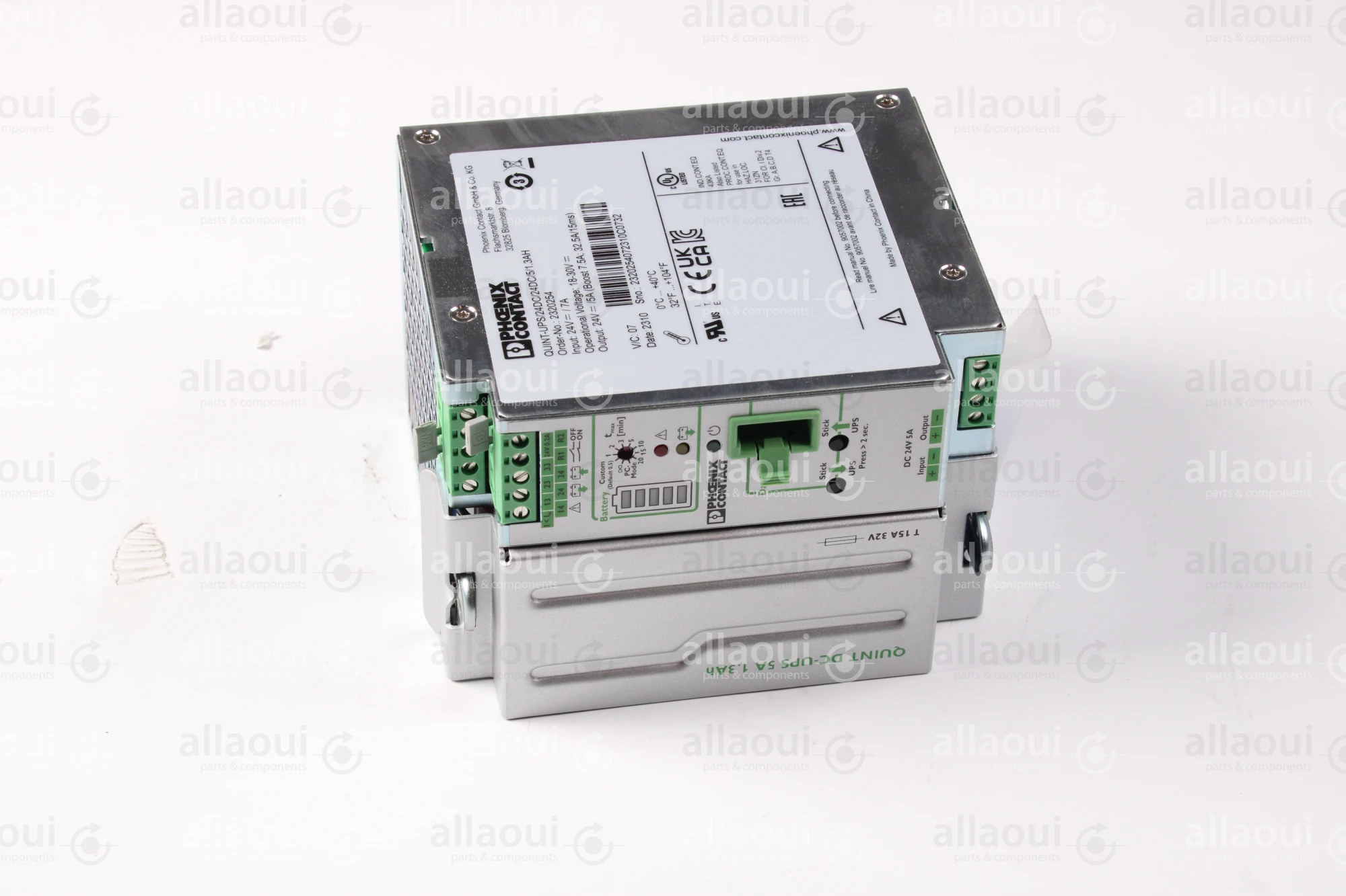 Phoenix Contact UPS System QUINT-UPS/24DC/24DC/5/1.3AH Phoenix Contact UPS System QUINT-UPS/24DC/24DC/5/1.3AH