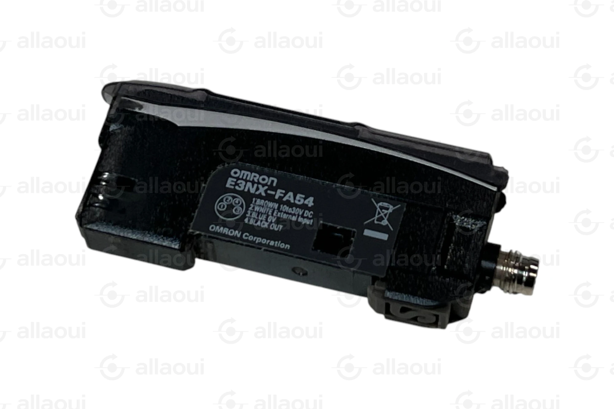 Omron Fiber Amplifier E3NX-FA54 PNP M8 Connector 10-30 VDC E3NX-FA54