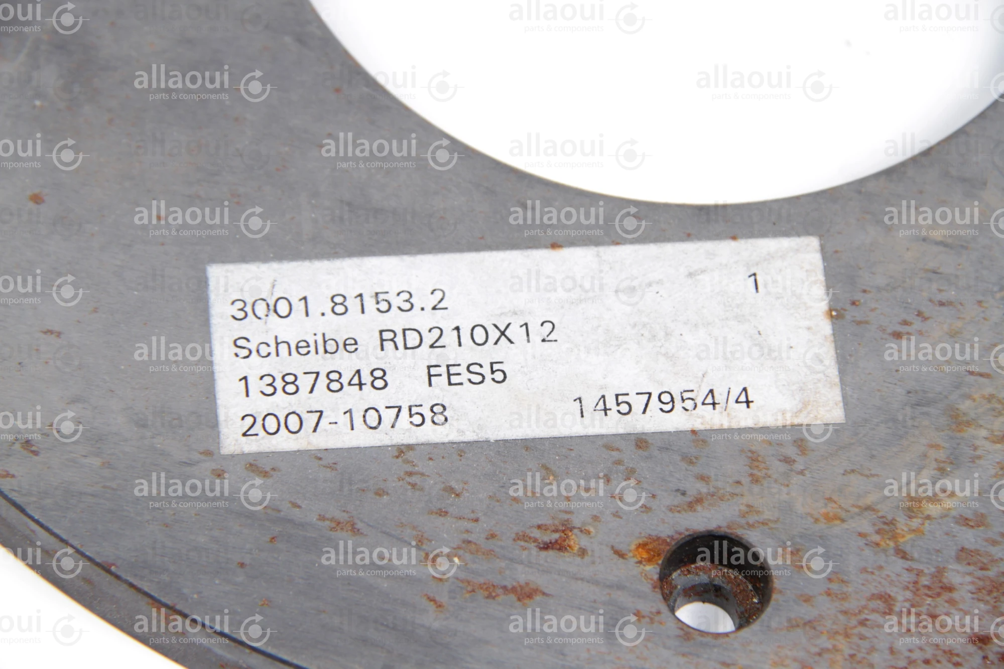 Müller Martini Disc RD210x12 3001.8153.2 Müller Martini Disc RD210x12 3001.8153.2