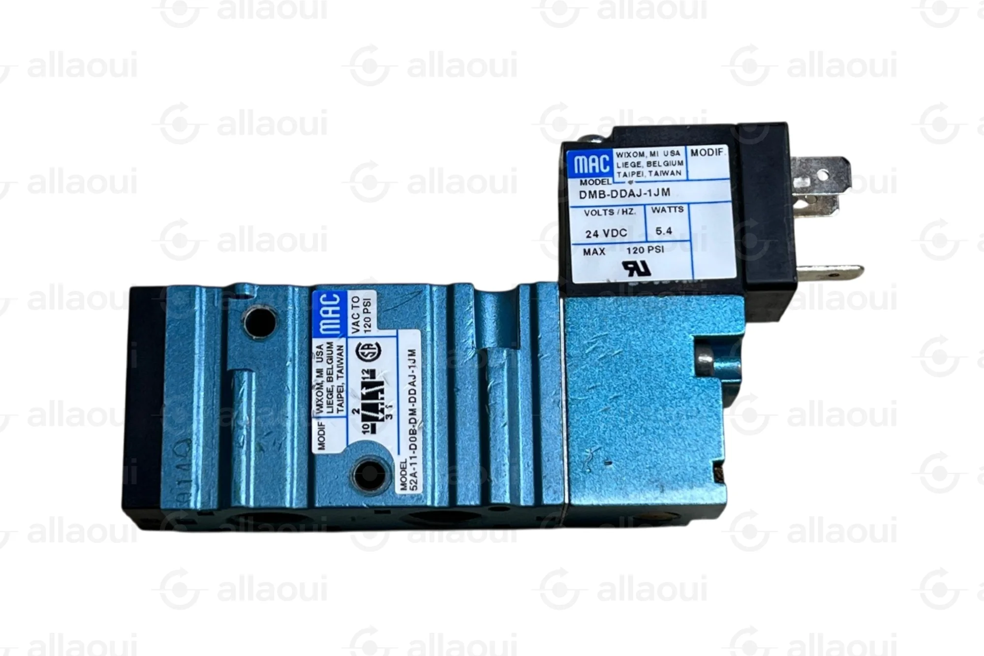 Mac Solenoid Valve 24 VDC DMB-DDAJ-1JM Mac Solenoid Valve 24 VDC DMB-DDAJ-1JM