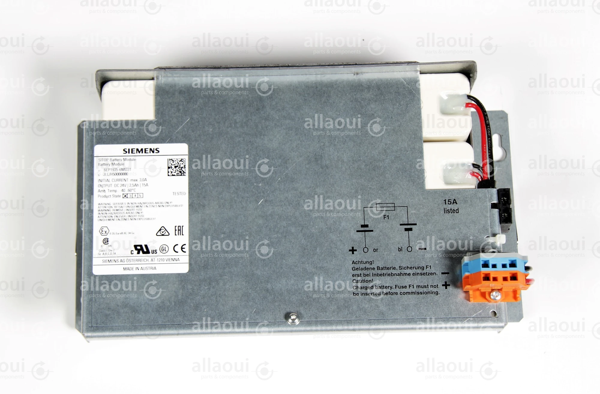 Siemens Sitop Battery Module 6EP19356MD31 Siemens Sitop Battery Module 6EP19356MD31