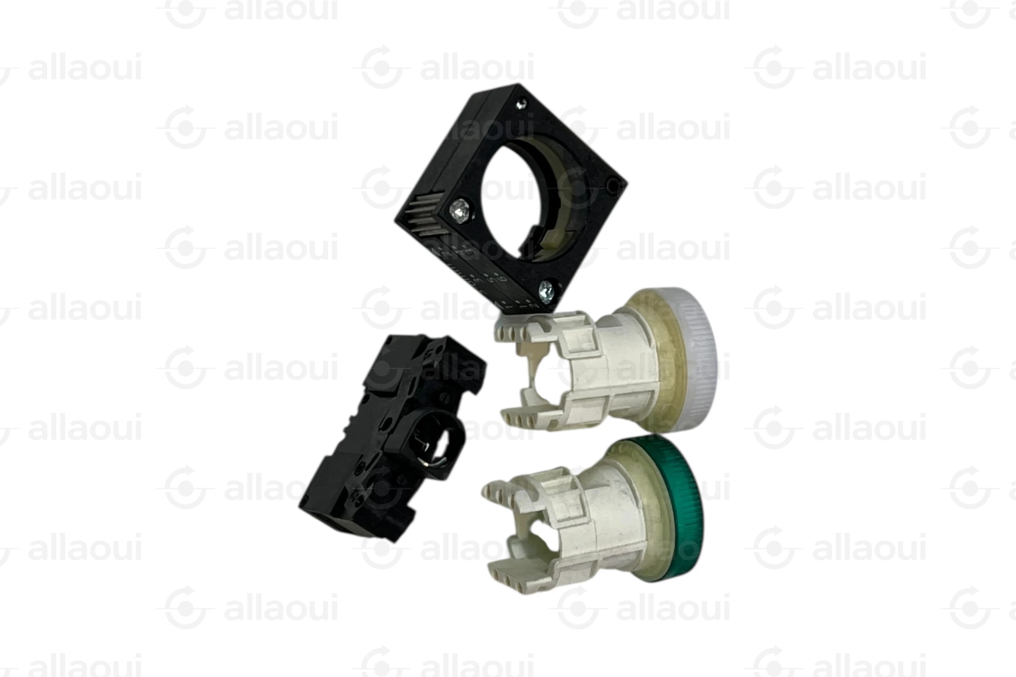 Siemens Signal Light Indicator Plastic White Smooth Lens 3SB3 204-6AA60 Siemens Signal Light Indicator Plastic White Smooth Lens 3SB3 204-6AA60