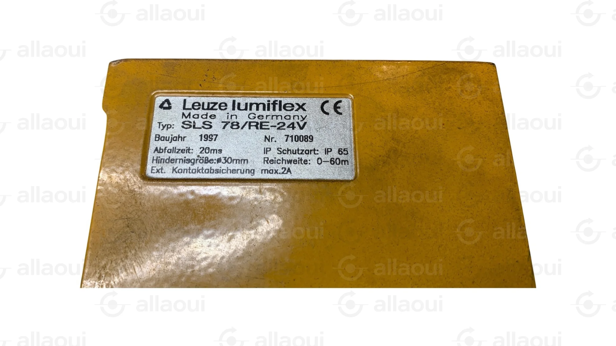 Leuze Electronic Single Light Beam Safety Device Receiver SLS 78/RE 24V DC SLS 78/RE-24V
