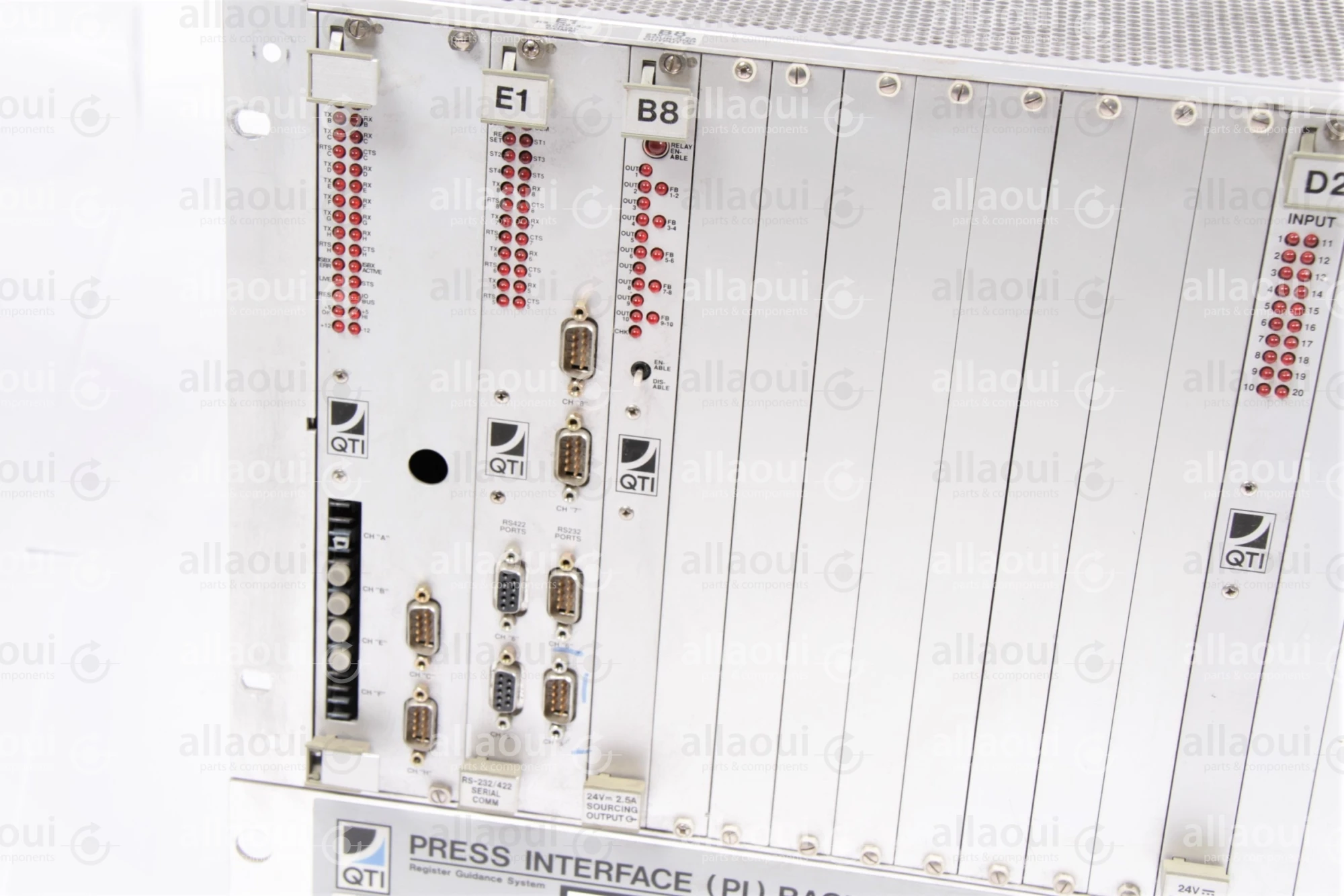 QuadTech Quad Tech QTi Press Interface (PI) Rack Press Interface (PI) Rack QuadTech Quad Tech QTi Press Interface (PI) Rack Press Interface (PI) Rack