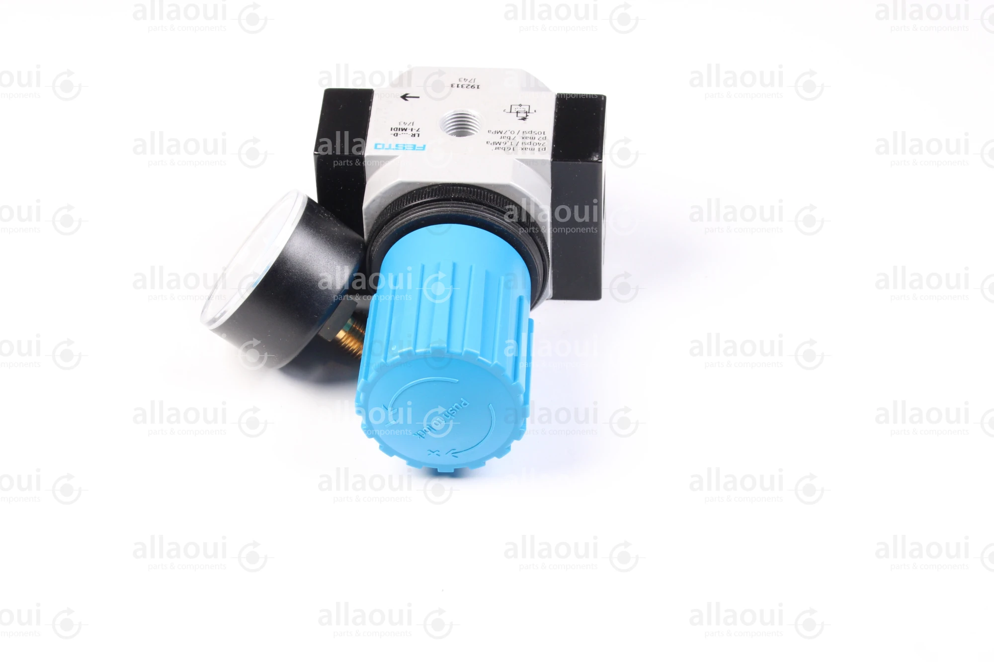 Festo Pressure Regulator + Pressure Gauge LR-3/8-D-7-I-MIDI Festo Pressure Regulator + Pressure Gauge LR-3/8-D-7-I-MIDI