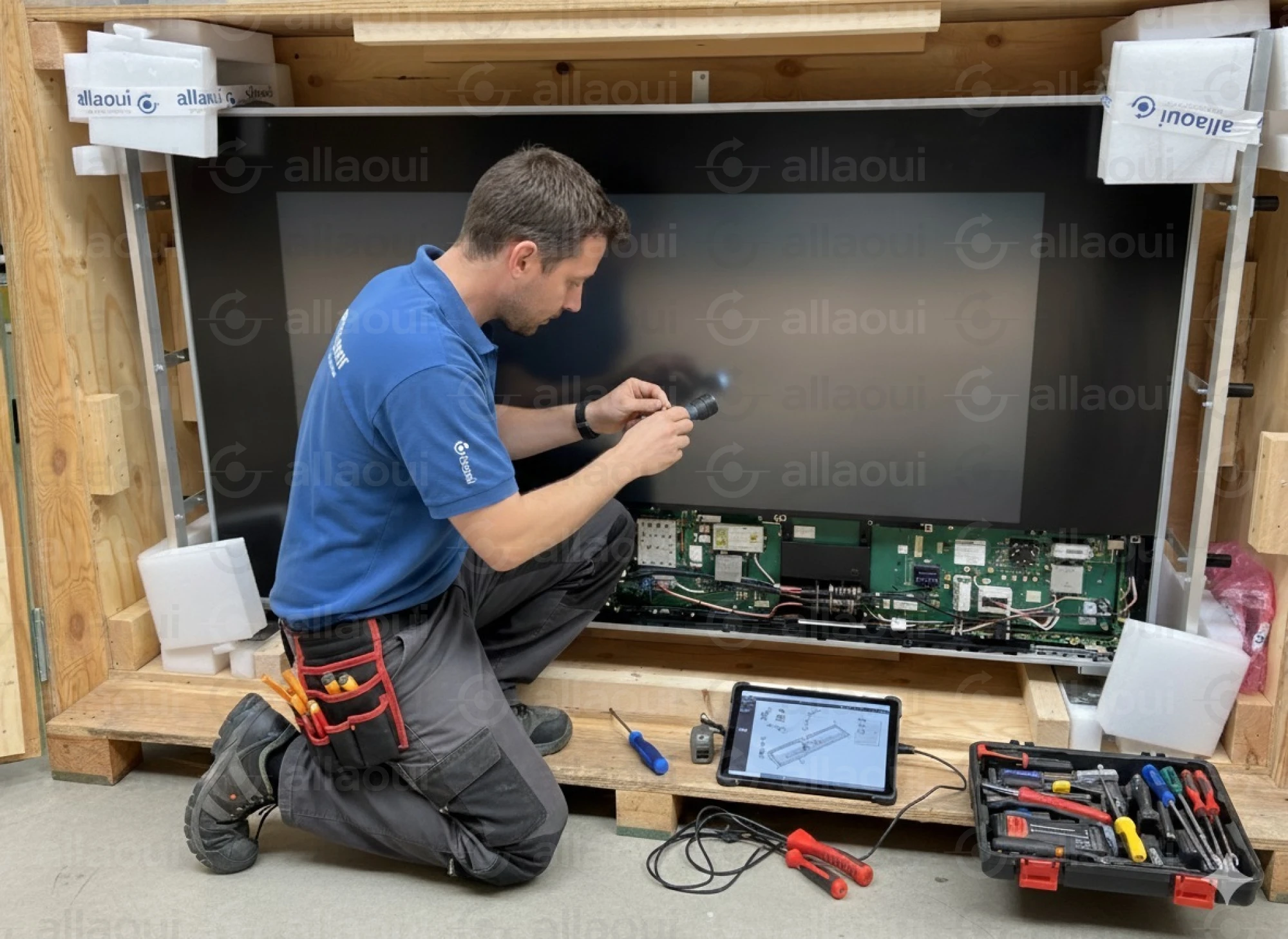 Heidelberg Wallscreen Repair Service WallscreenReparatur