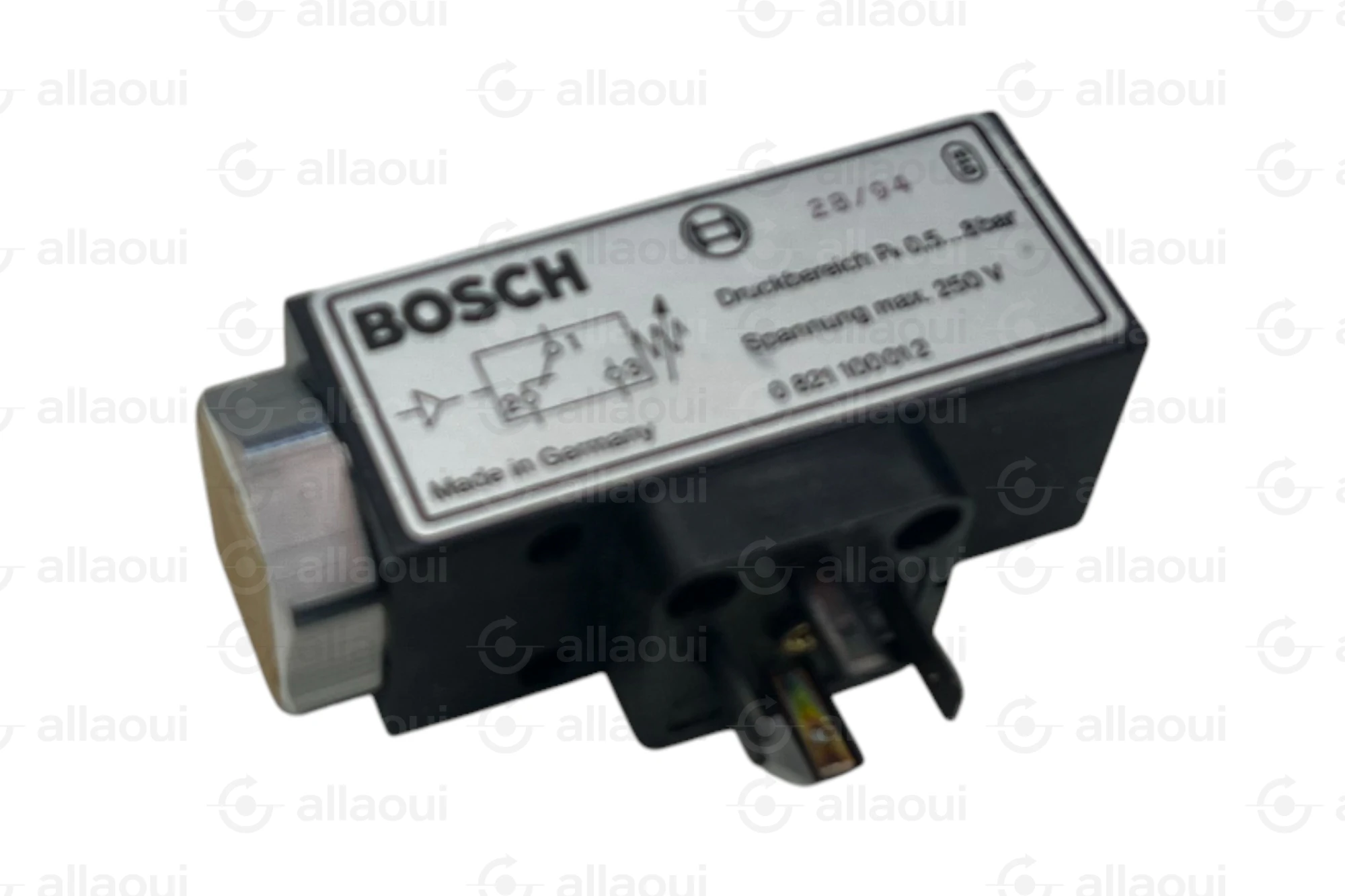 Bosch Solenoid Pressure Switch 0.5-8 bar 250V 0 821 100 012 Bosch Solenoid Pressure Switch 0.5-8 bar 250V 0 821 100 012