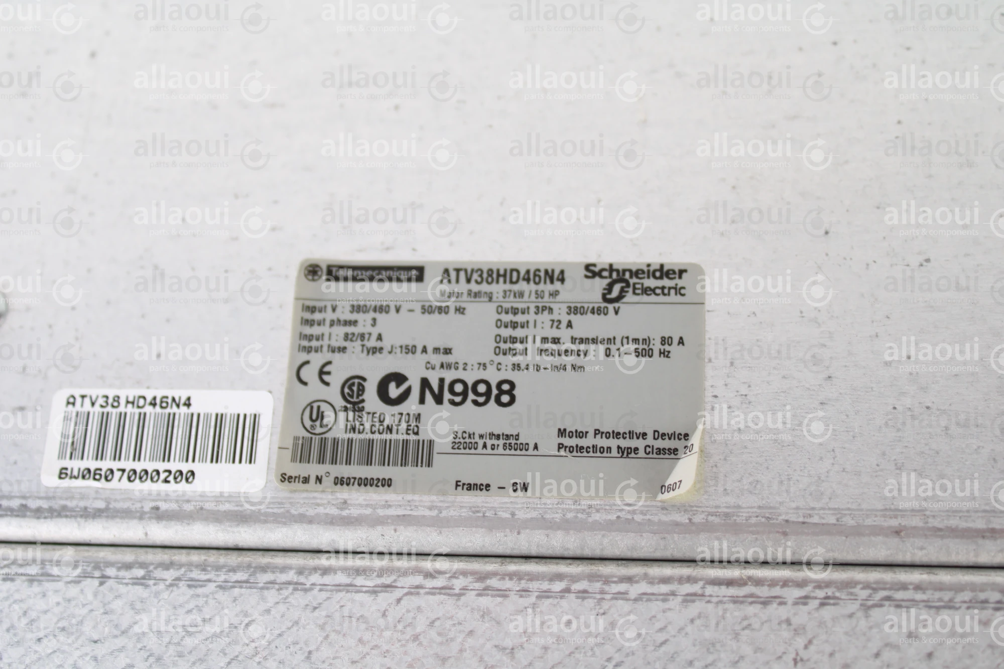 Telemecanique Frequency Converter ATV38HD46N4 Telemecanique Frequency Converter ATV38HD46N4