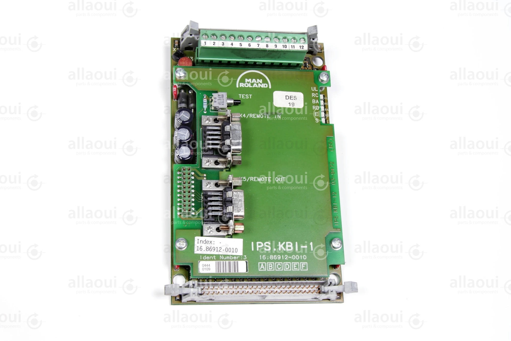 Manroland Board IPS.KBI-1 16.86912-0010 Manroland Board IPS.KBI-1 16.86912-0010