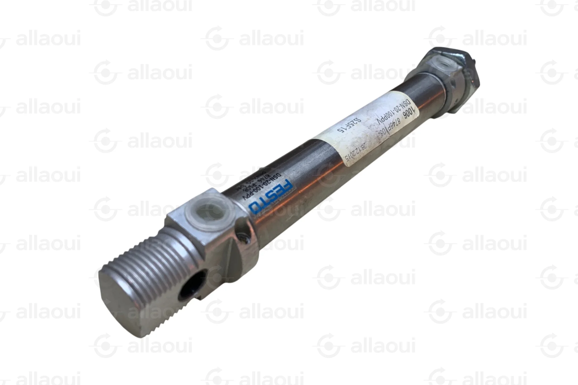 Festo Pneumatic Cylinder Double Acting 20mm Bore 100mm Stroke 193990-C Festo Pneumatic Cylinder Double Acting 20mm Bore 100mm Stroke 193990-C