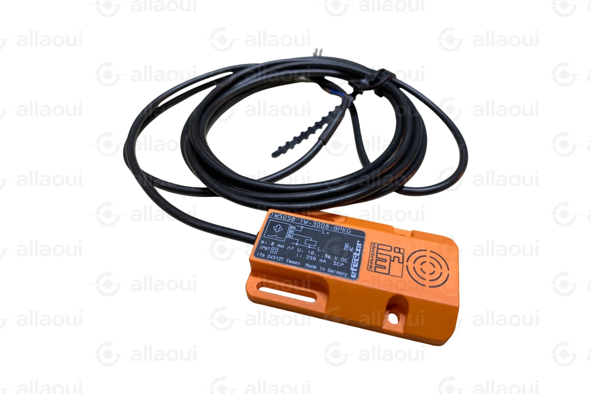 IFM Electronic Inductive Sensor 8mm PNP IW5058 IFM Electronic Inductive Sensor 8mm PNP IW5058