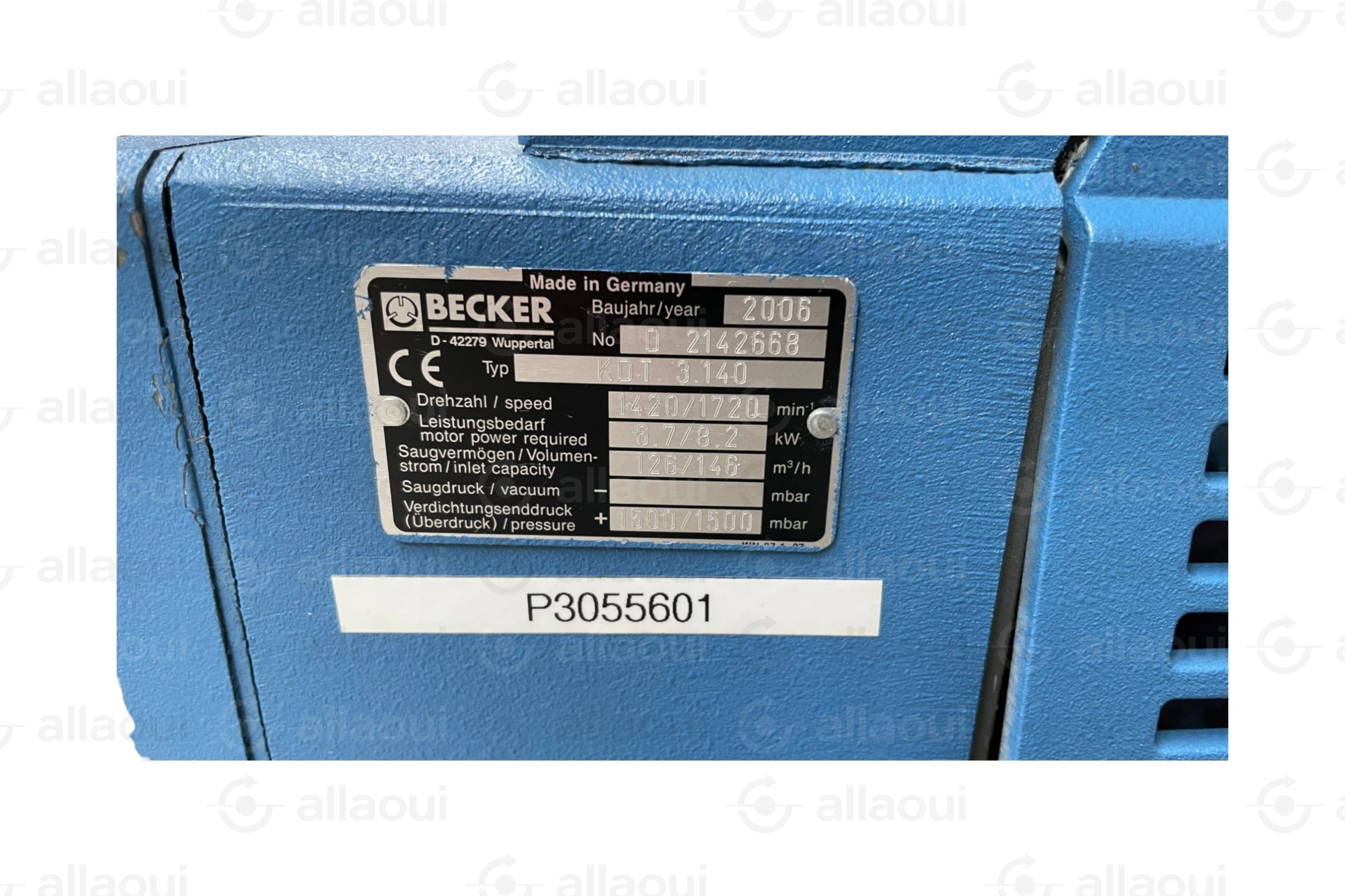 Becker Vacuum Pump KDT 3.140 KDT 3.140