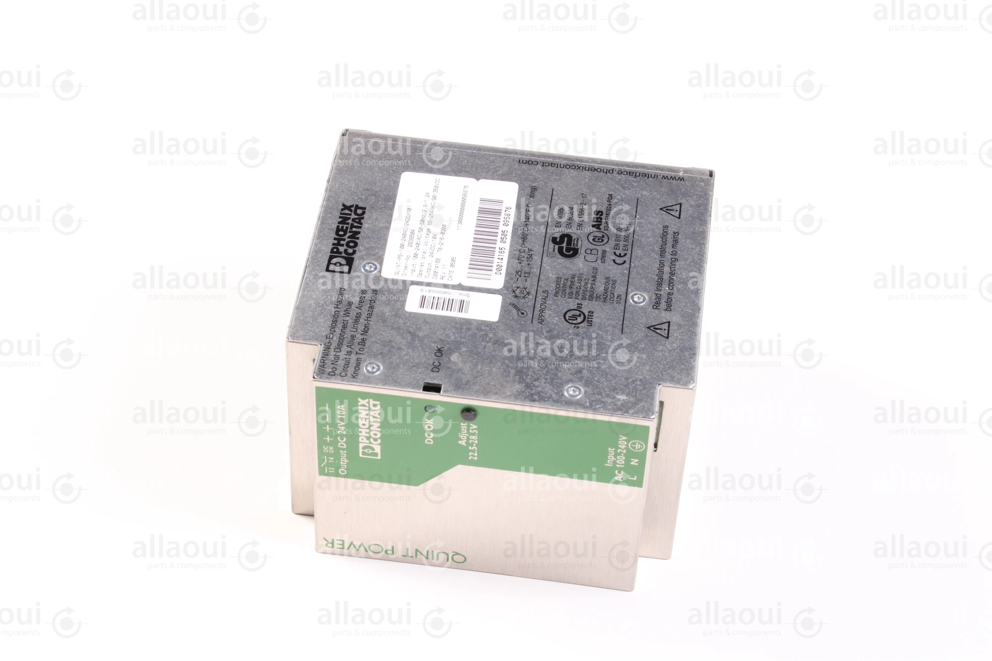 Phoenix Contact Power supply QUINT-PS-100-240AC/24DC/10 Phoenix Contact Power supply QUINT-PS-100-240AC/24DC/10