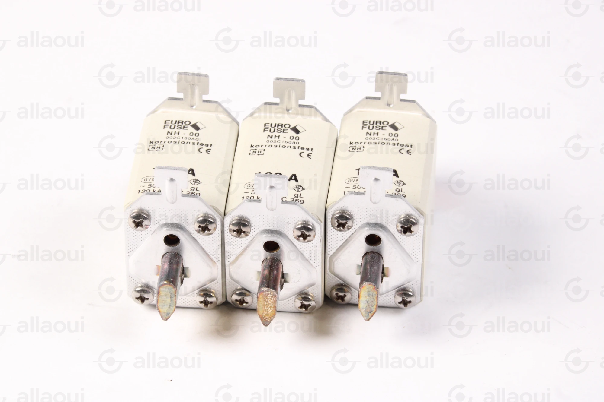 Eurofuse NH-fuse links (3 pieces) 002C160A0 Eurofuse NH-fuse links (3 pieces) 002C160A0