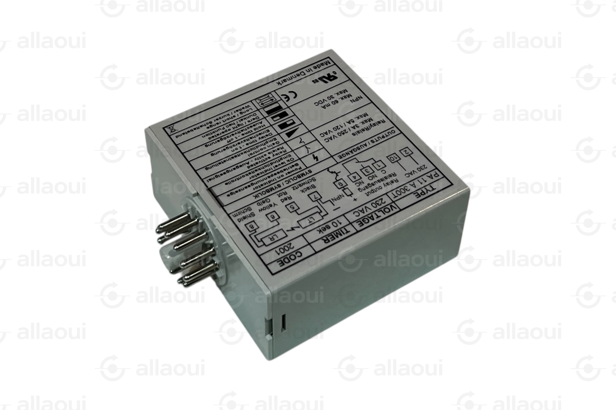 Telco Amplifier PA11A300T 230VAC Relay NPN Delay PA11A300T