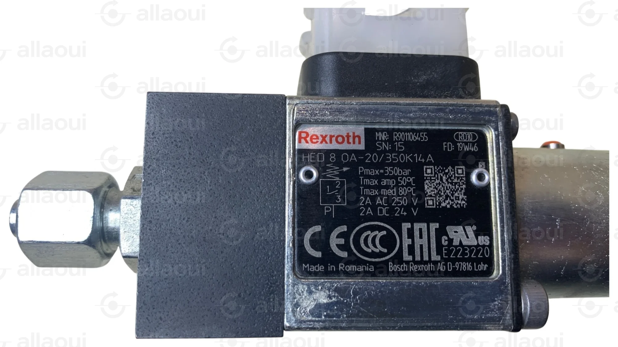 Bosch Rexroth Pressure Switch HED 8 OA-2X/350K14A 350 bar R901106455
